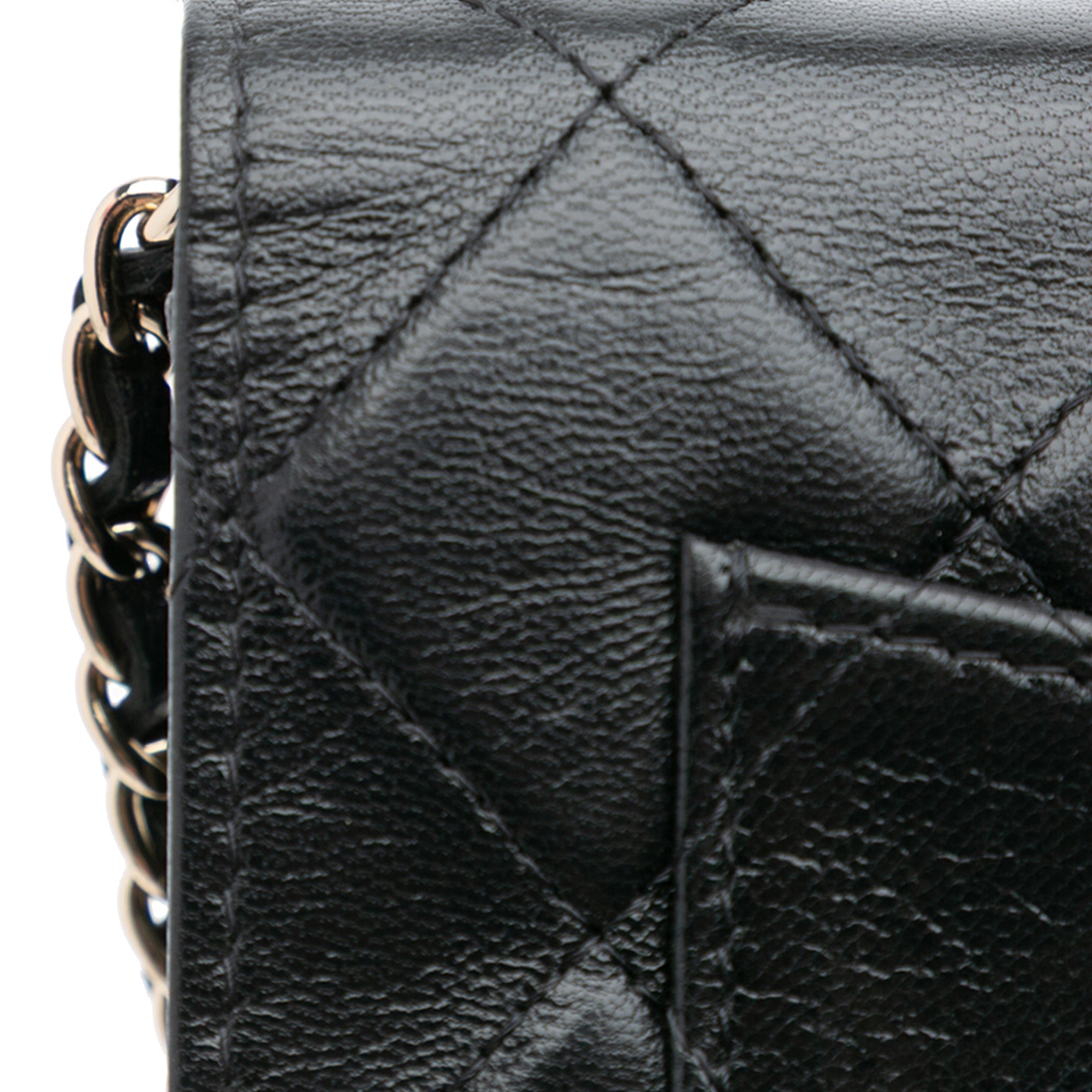 Chanel CC Quilted Calfskin Wallet on Chain - image 9