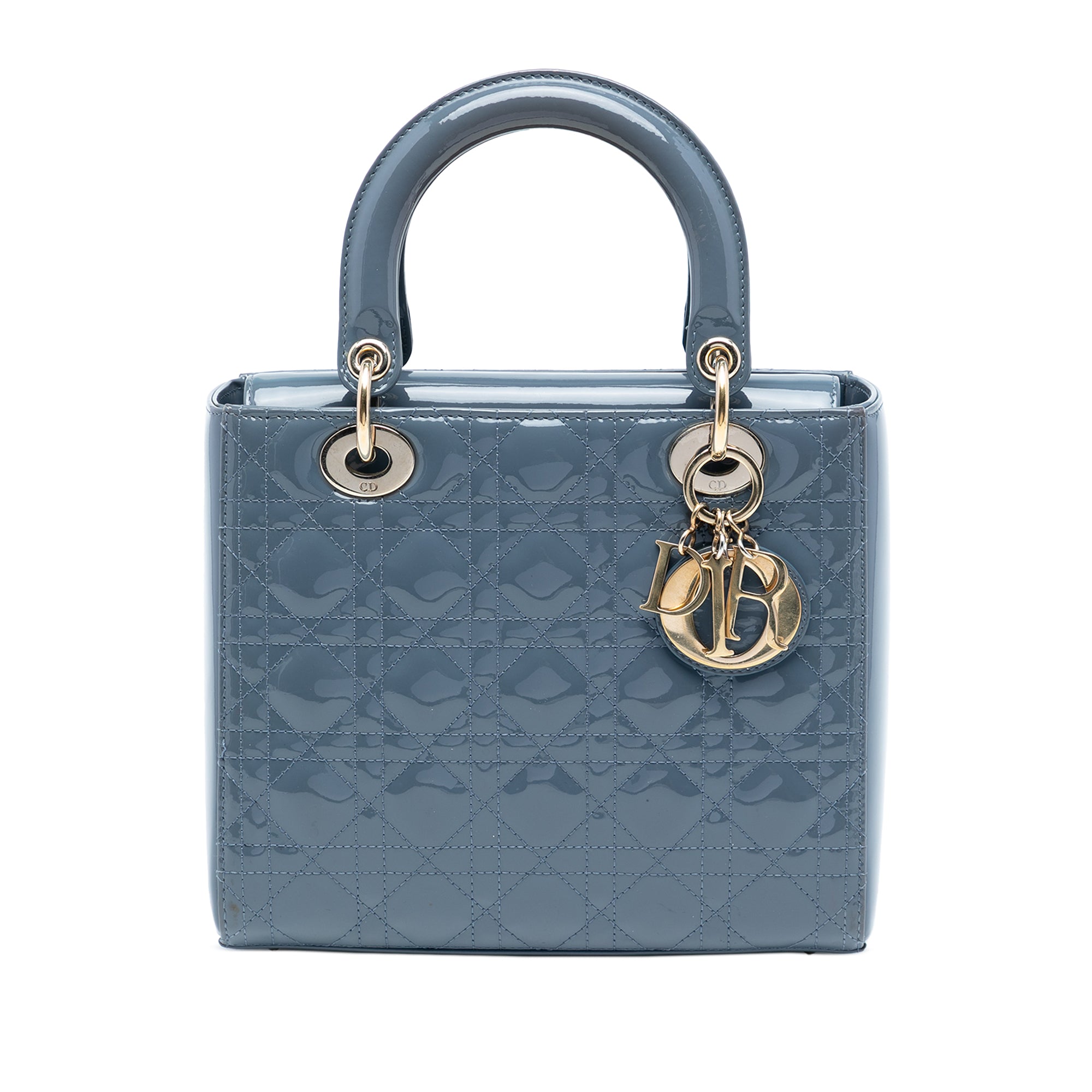 Dior Medium Patent Cannage Lady Dior - image 1