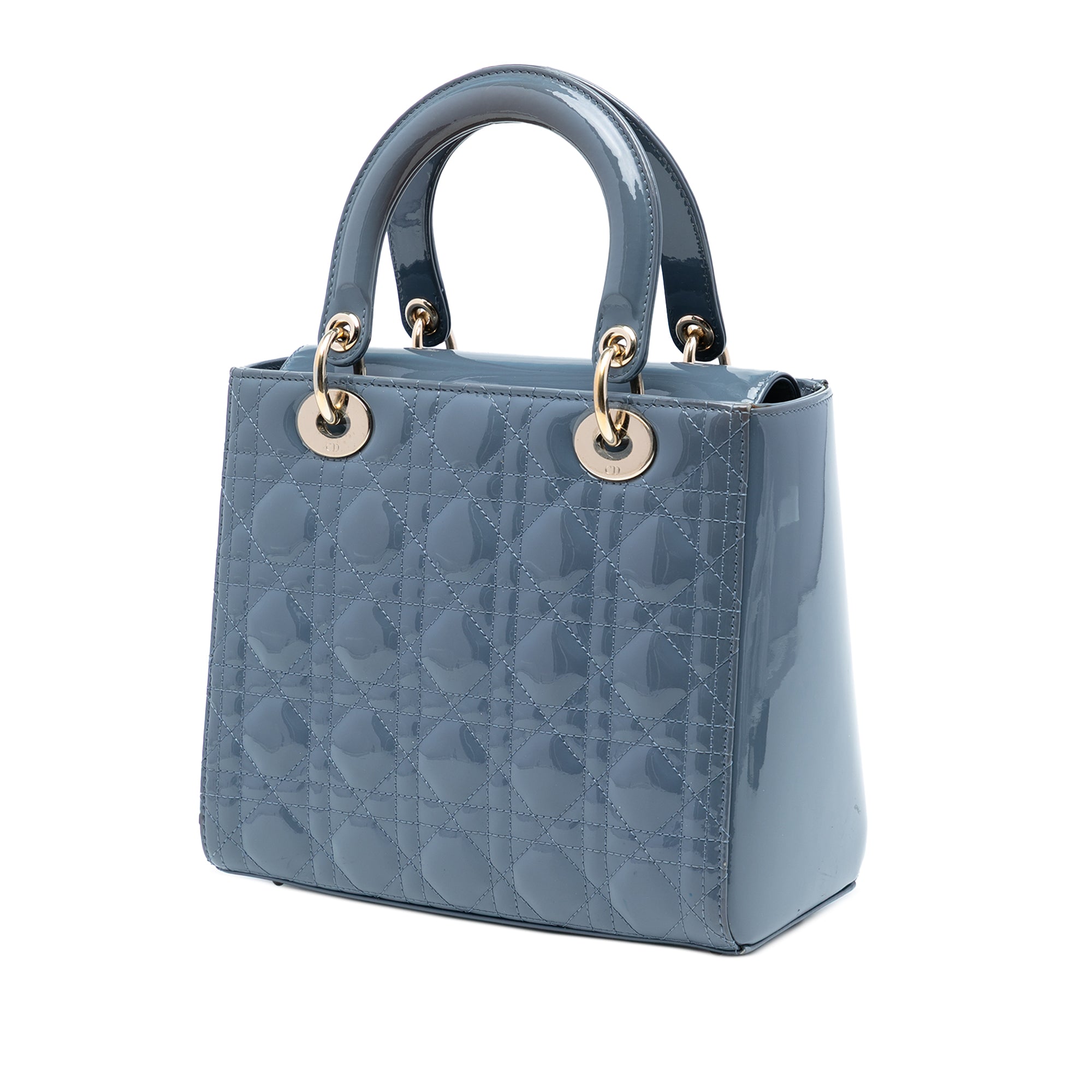 Dior Medium Patent Cannage Lady Dior - image 2