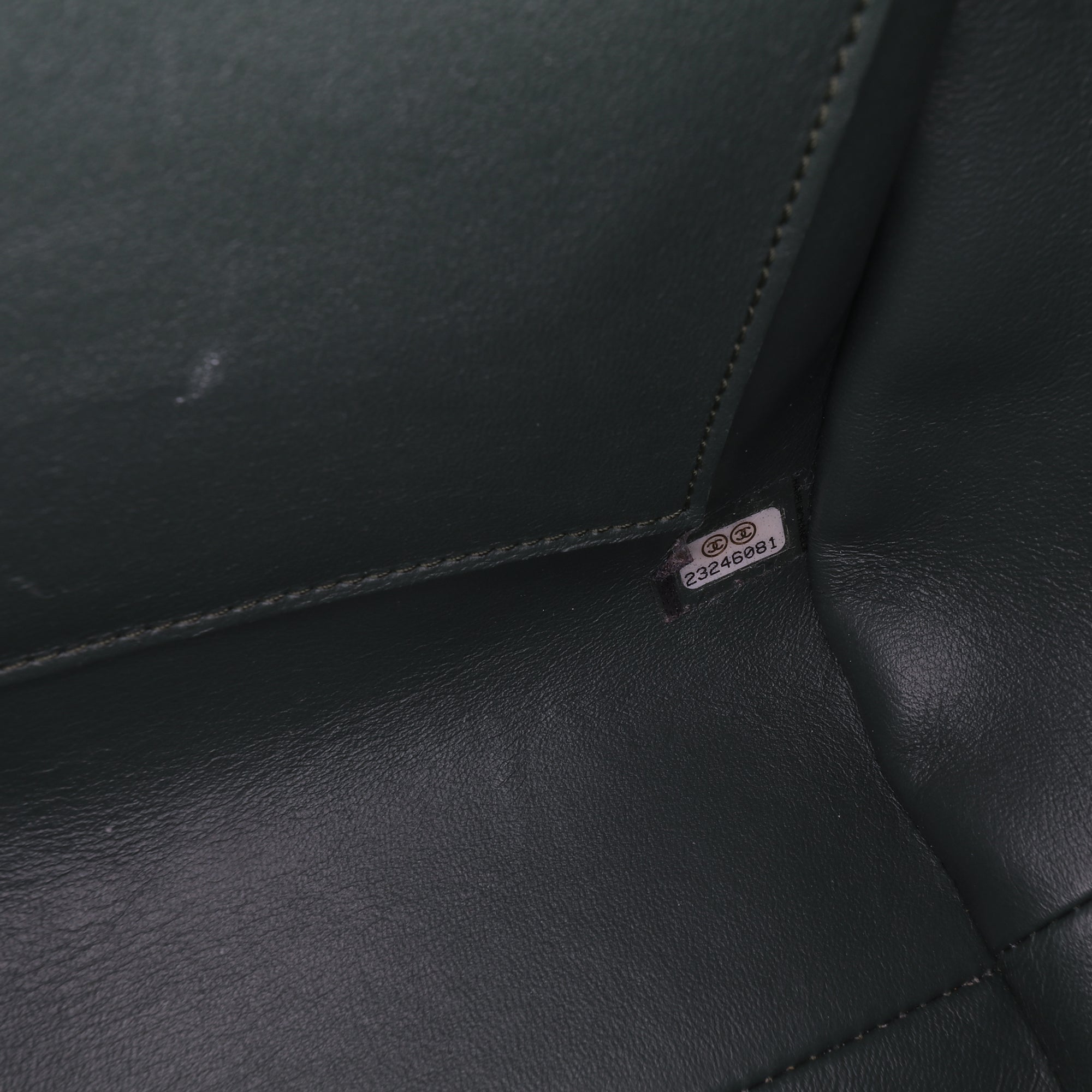 Chanel Small Quilted Calfskin Colosseum Lock Frame Bowling Bag - image 6