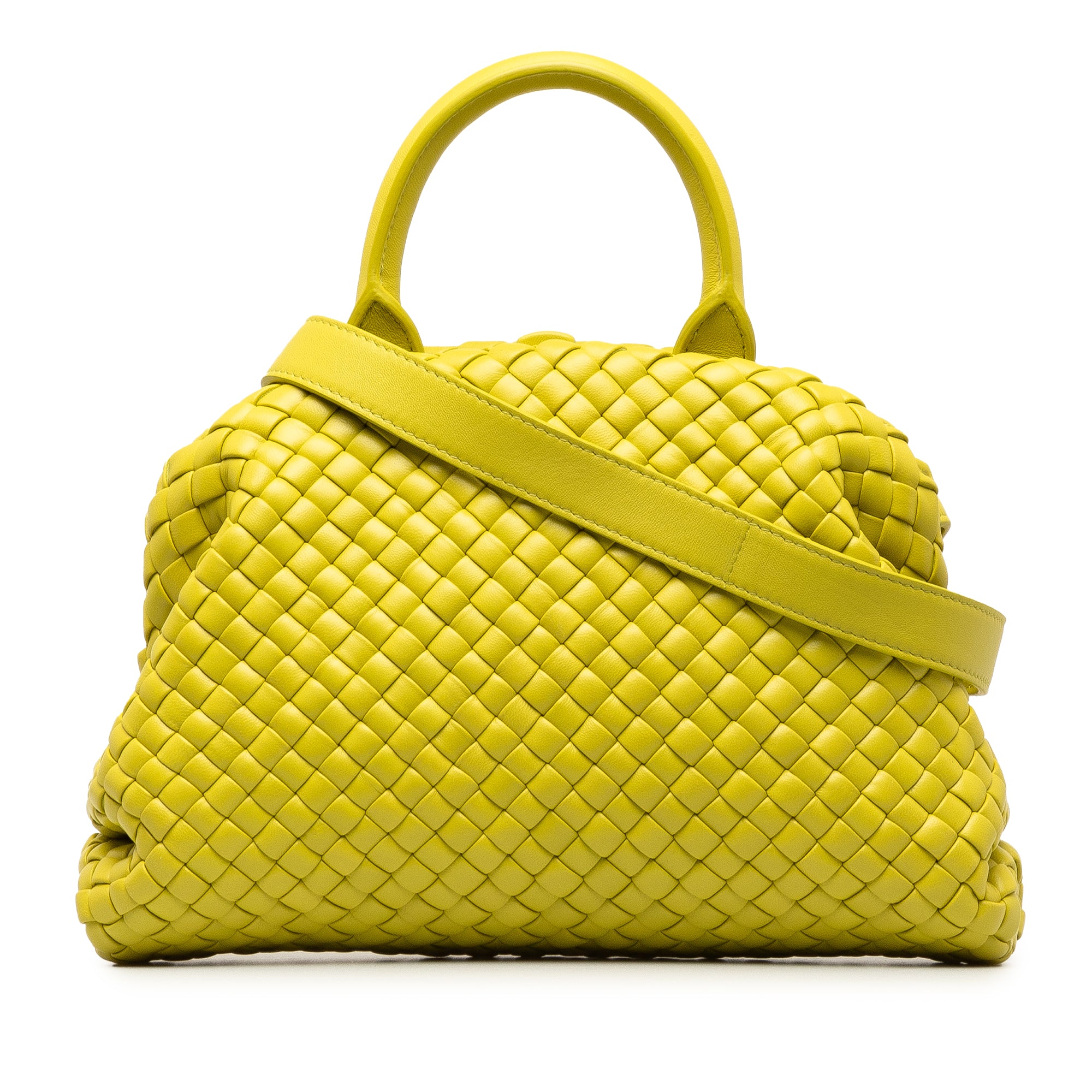 Bottega Veneta Medium Intrecciato Top Handle Satchel - image 1