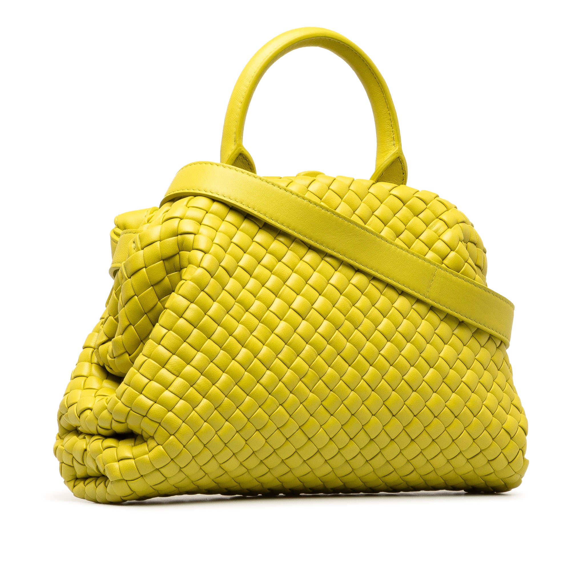 Bottega Veneta Medium Intrecciato Top Handle Satchel - image 2