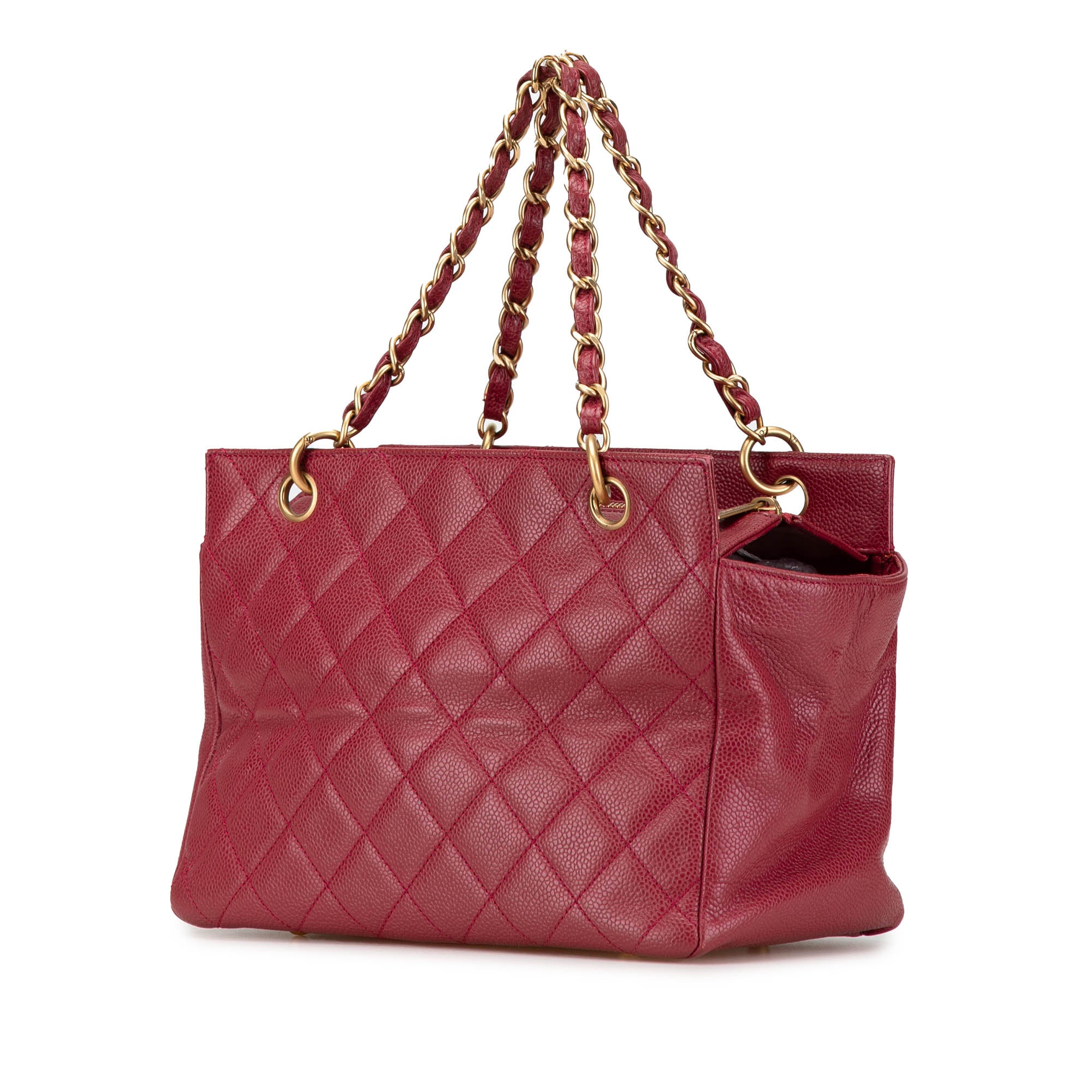Chanel Caviar Grand Shopping Tote - image 2