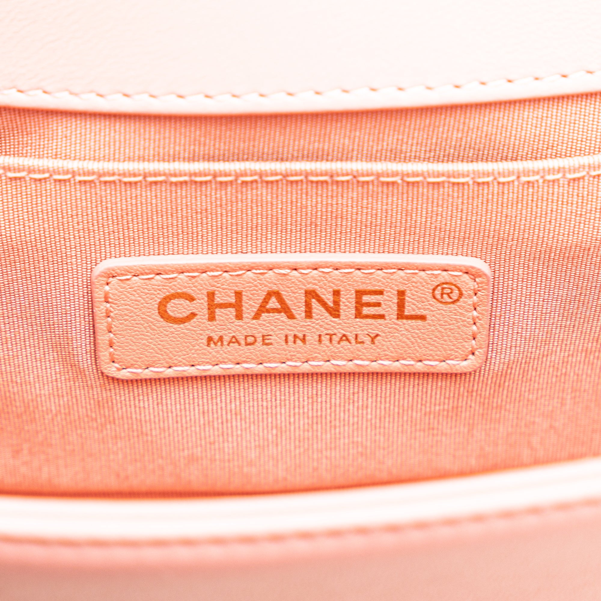 Chanel Small Braided Chevron Cotton and Lambskin Boy Flap - image 6