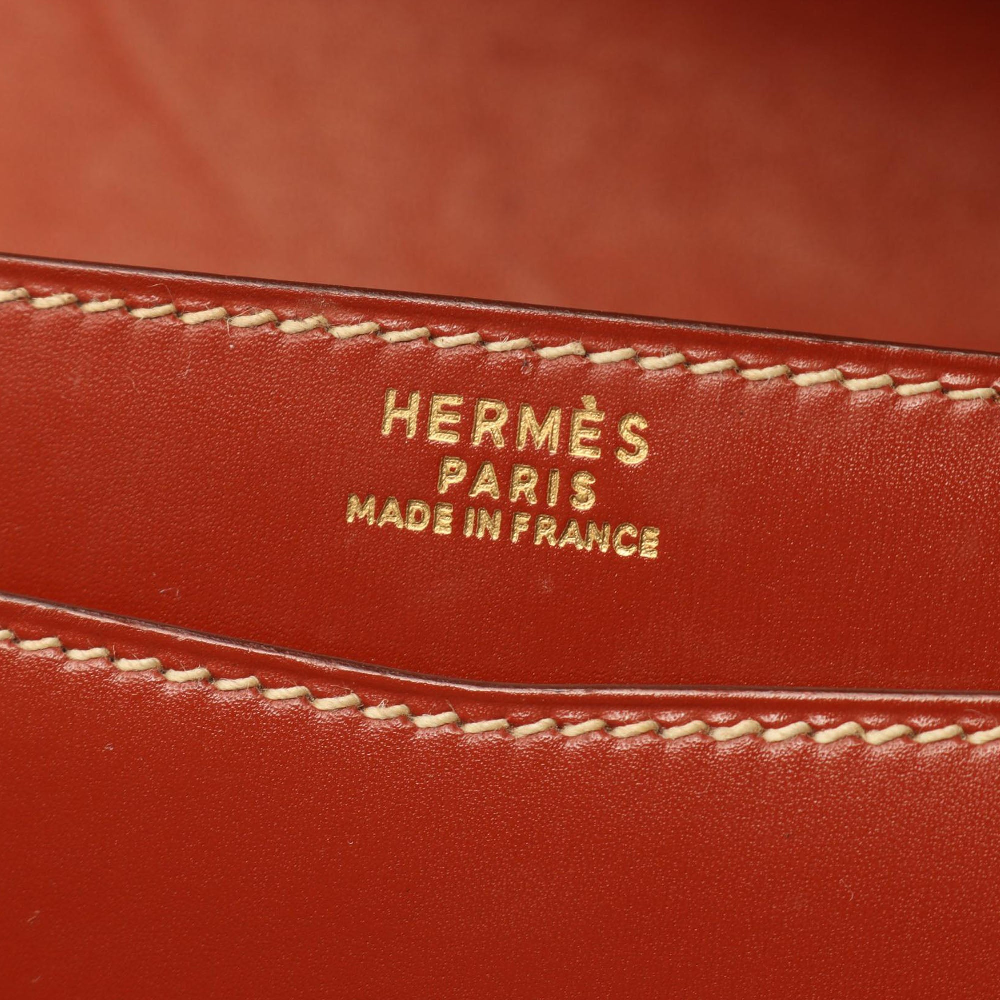 Hermès Box Calf Lydie Clutch - image 5
