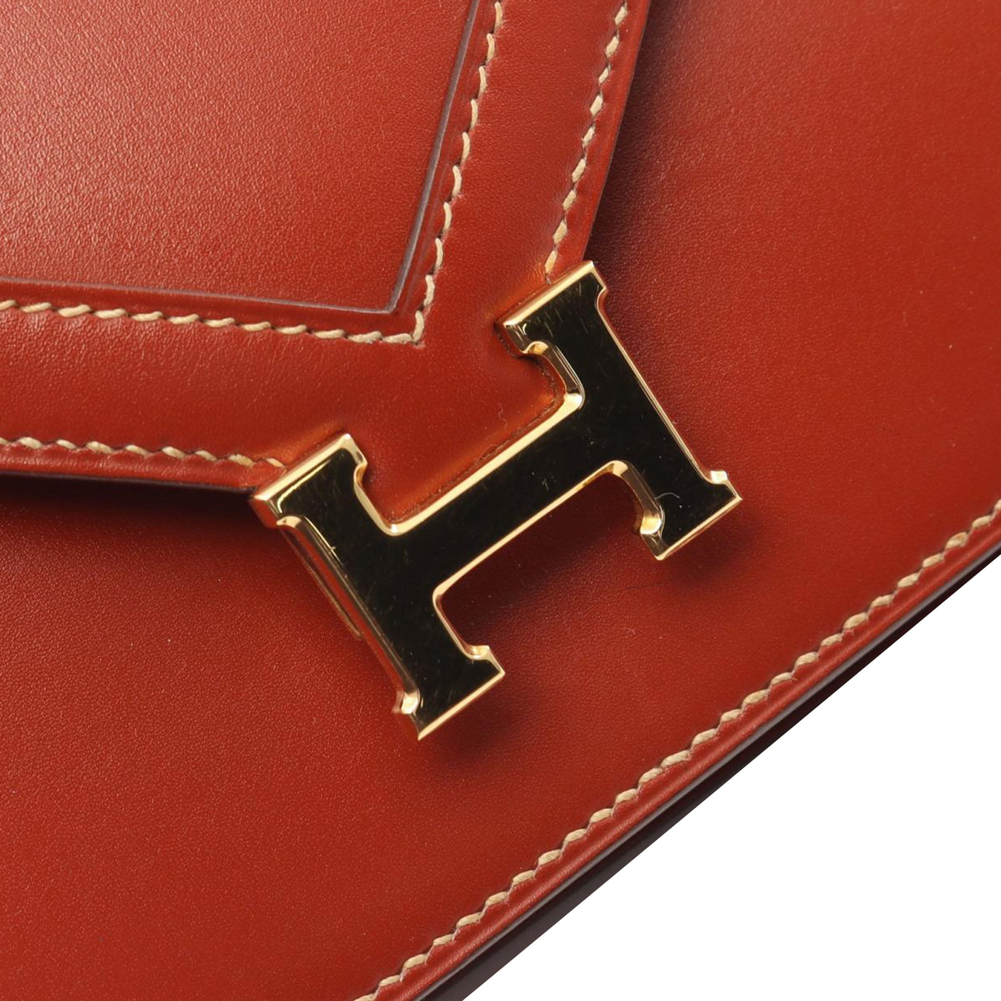 Hermès Box Calf Lydie Clutch - image 7