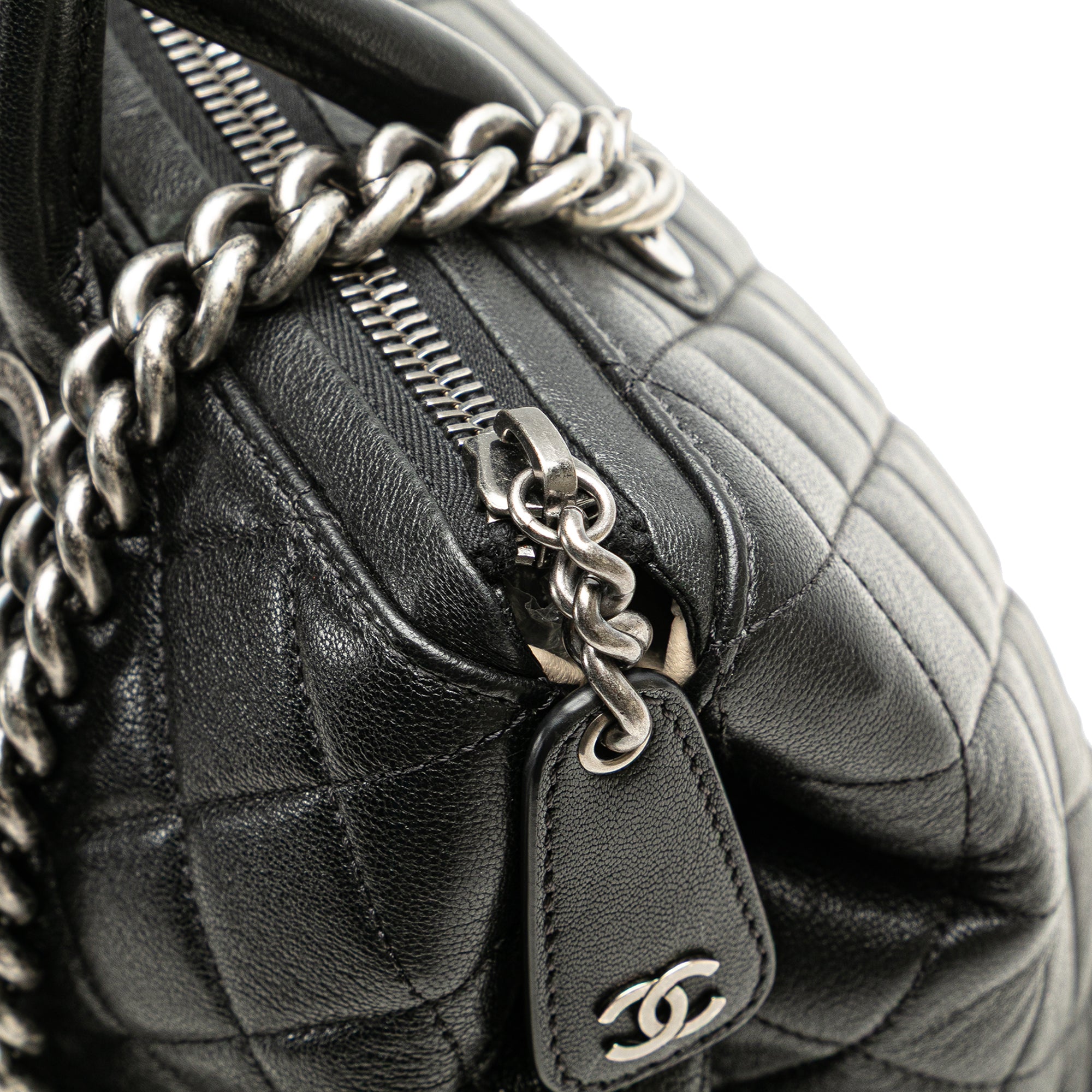 Chanel Medium Quilted Calfskin Boy Chained Tote - image 8