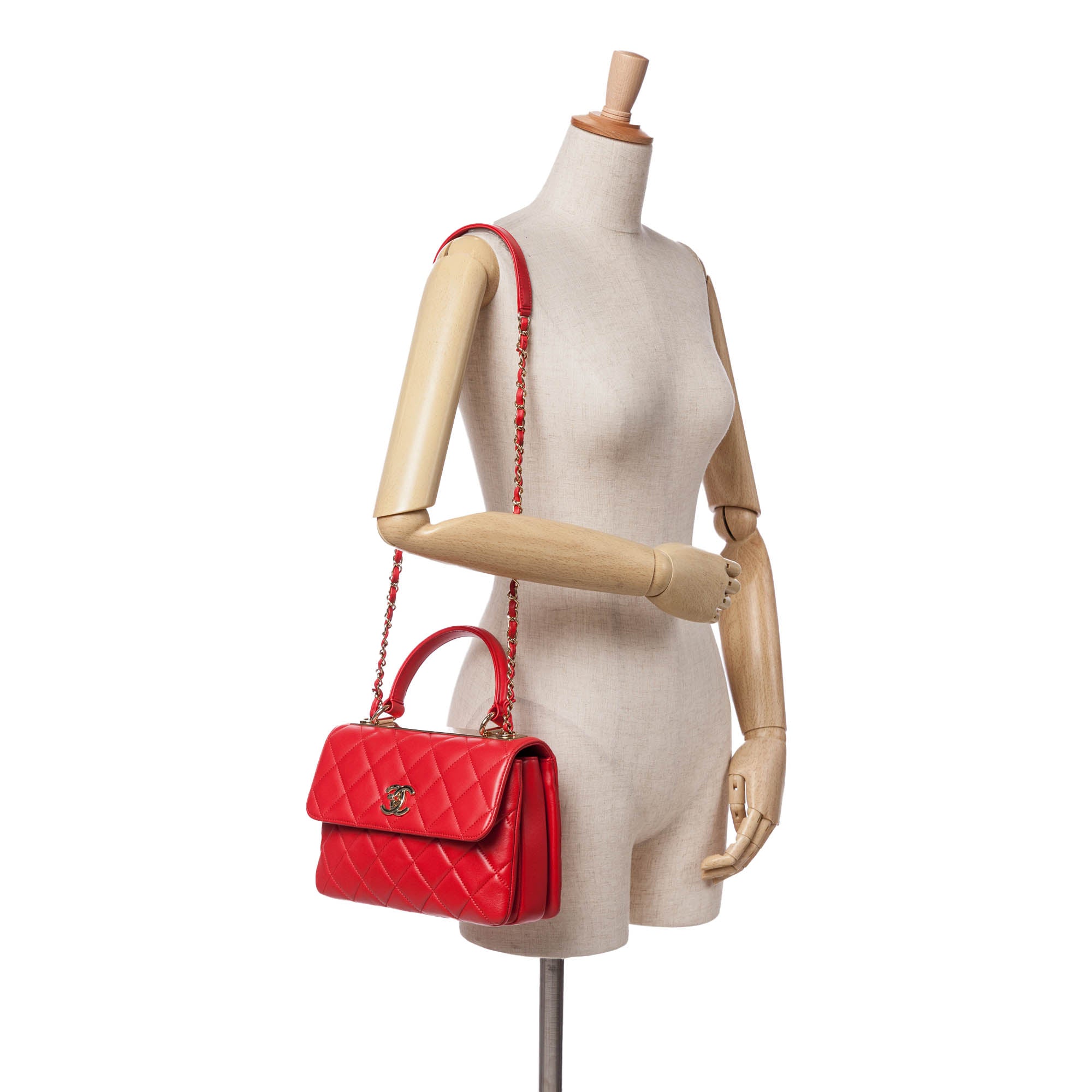 Chanel Small Quilted Lambskin Trendy CC Flap - image 11