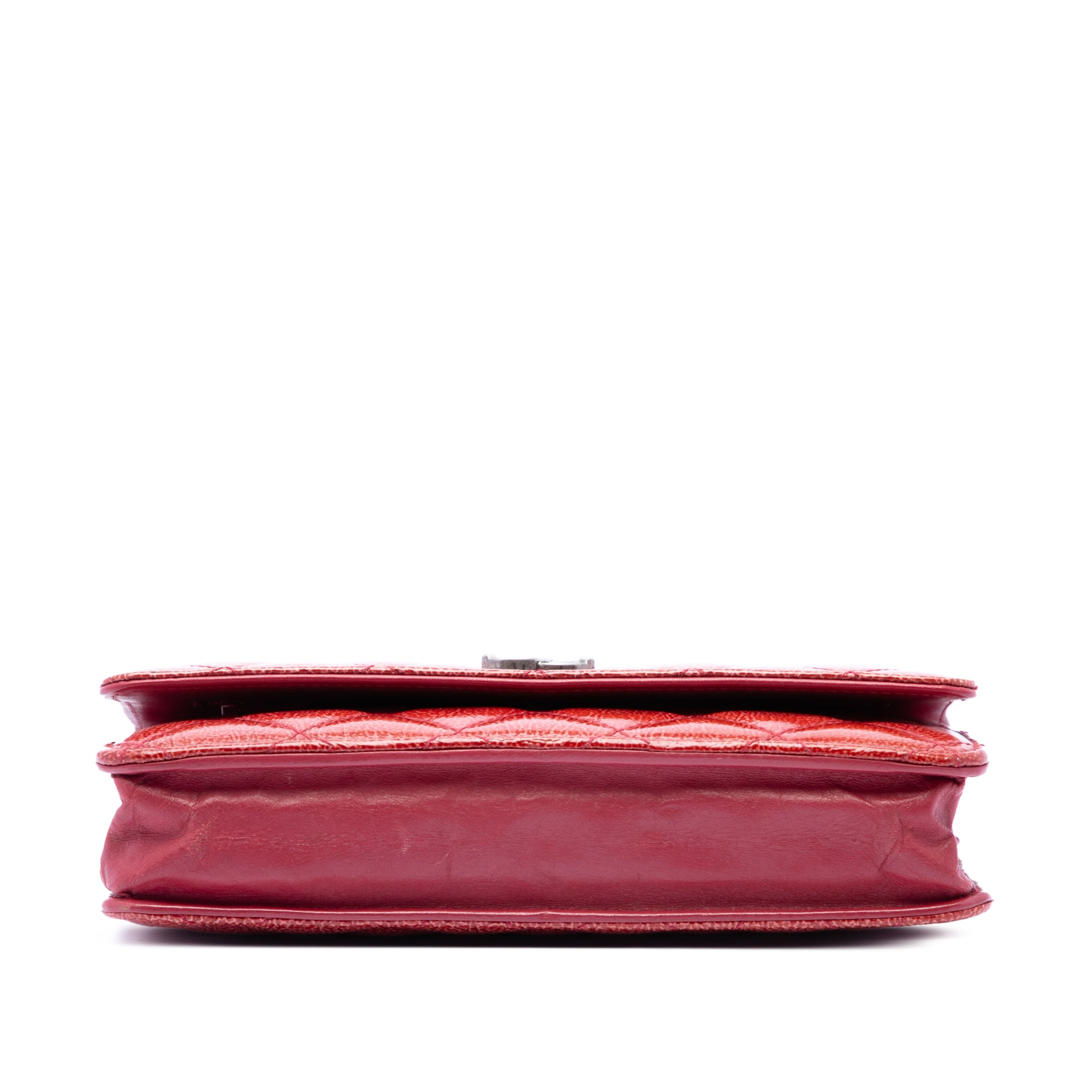 Chanel Paris Dallas CC Quilted Patent Goatskin Wallet on Chain - image 3