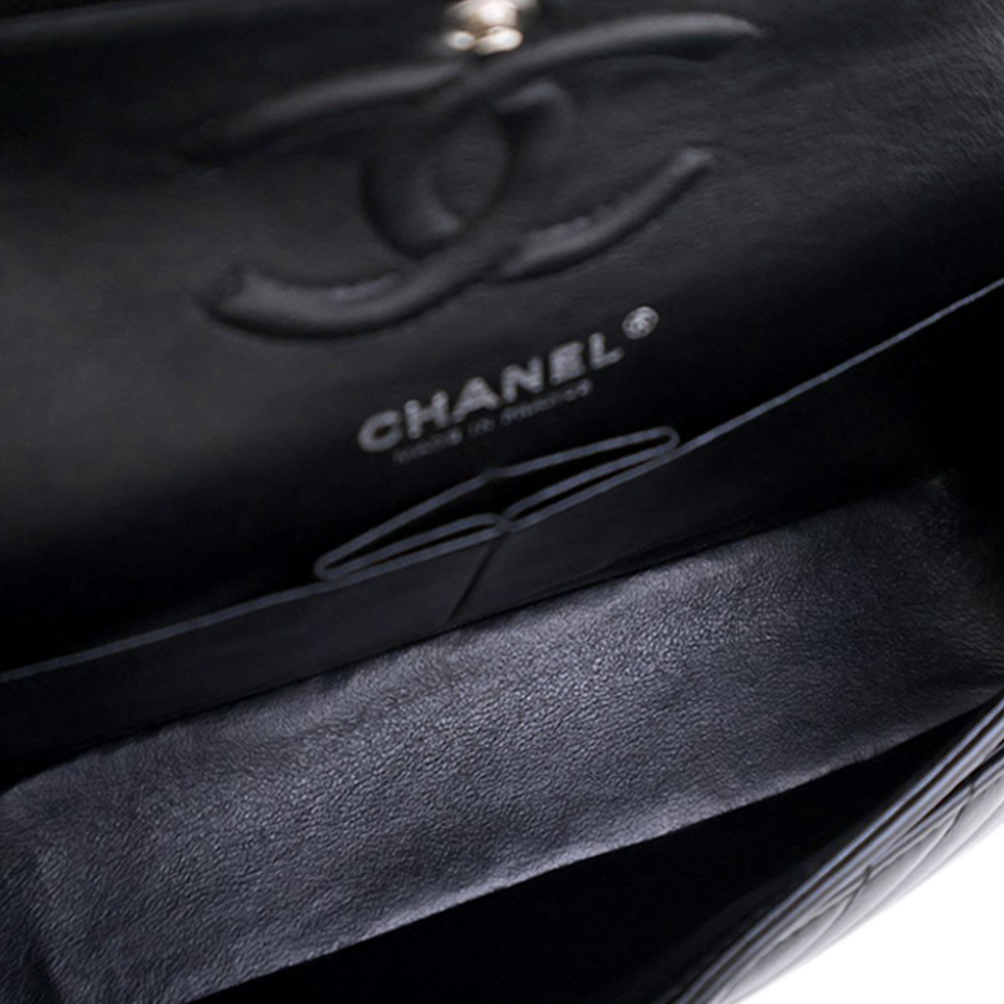 Chanel Small Classic Chevron Lambskin Double Flap - image 8