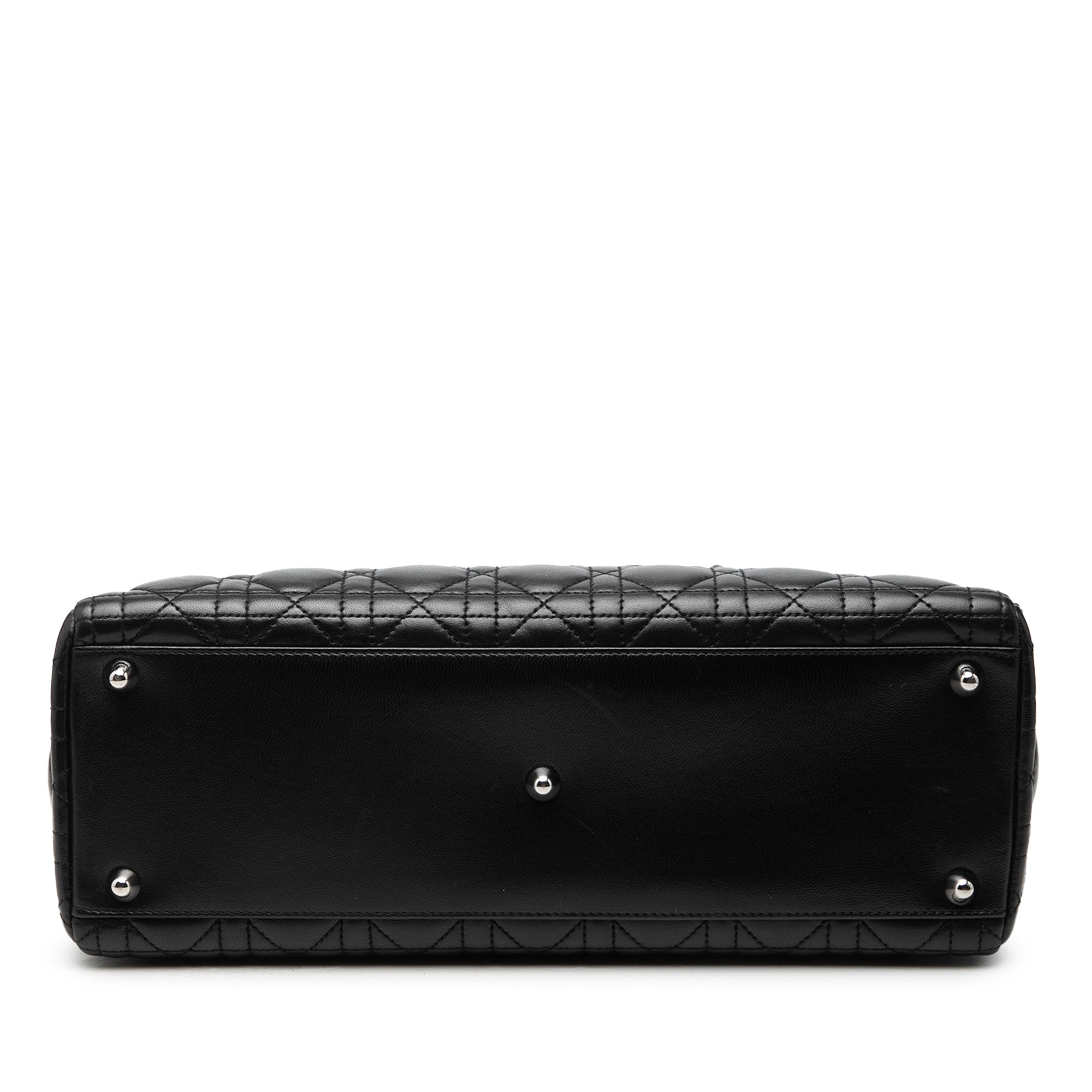 Dior Large Lambskin Cannage Lady Dior - image 3