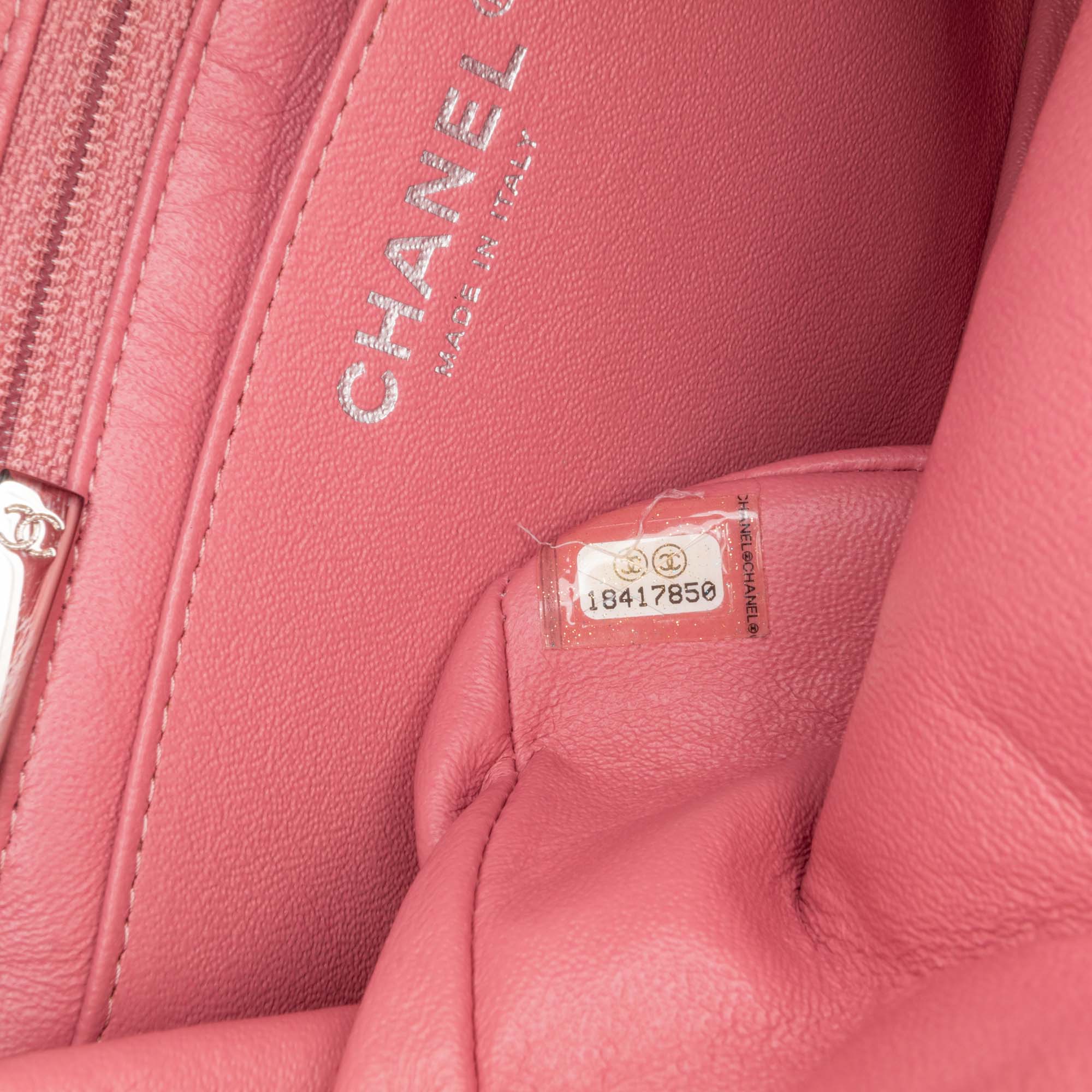 Chanel Mini Square Classic Lambskin Single Flap - image 6