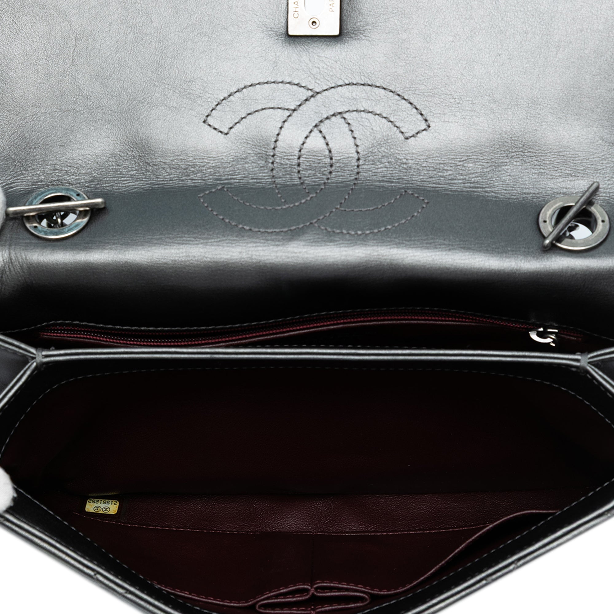 Chanel Quilted Metallic Lambskin Trendy CC Flap - image 4
