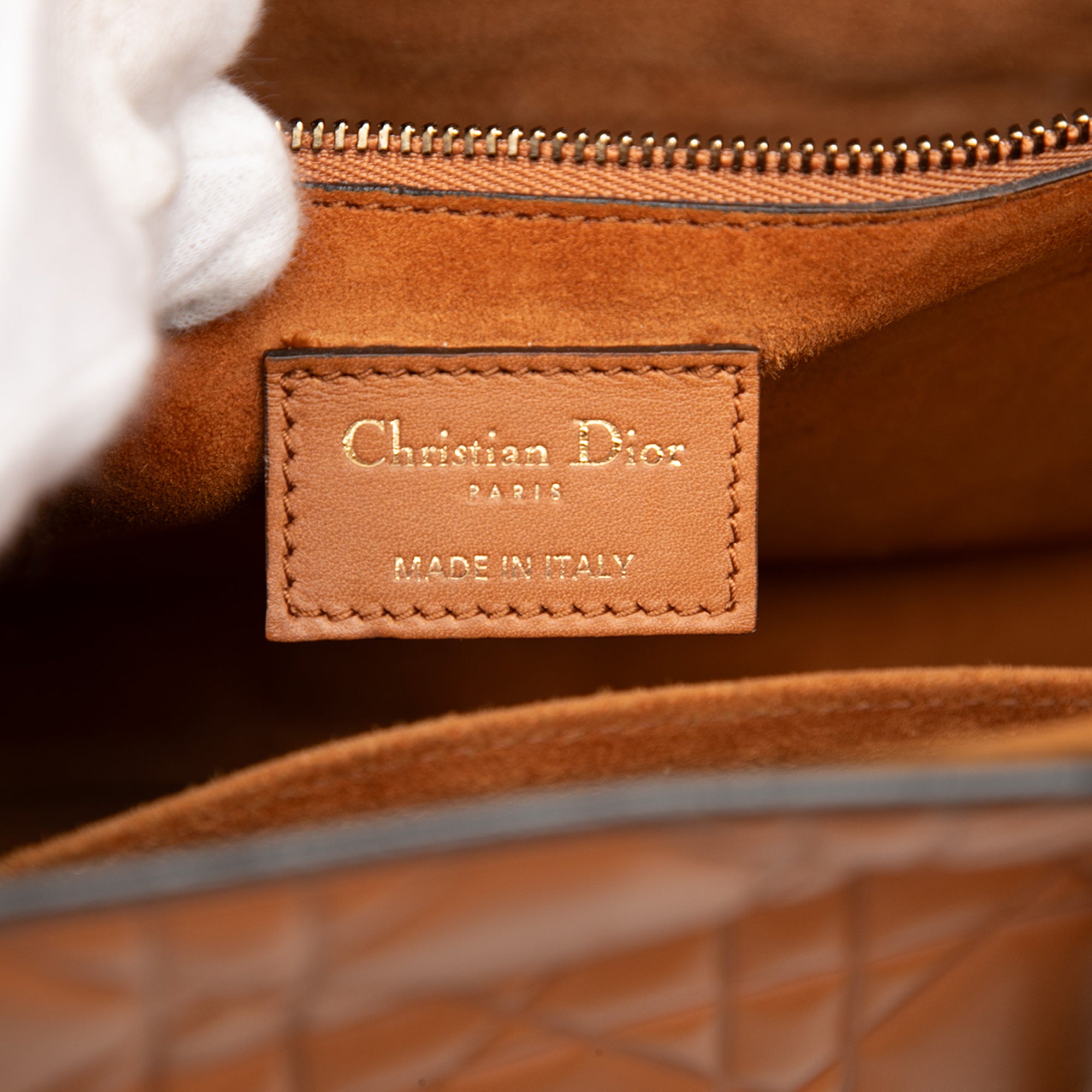 Dior Large Ultra Matte Calfskin Cannage Embossed Lady Dior - image 5