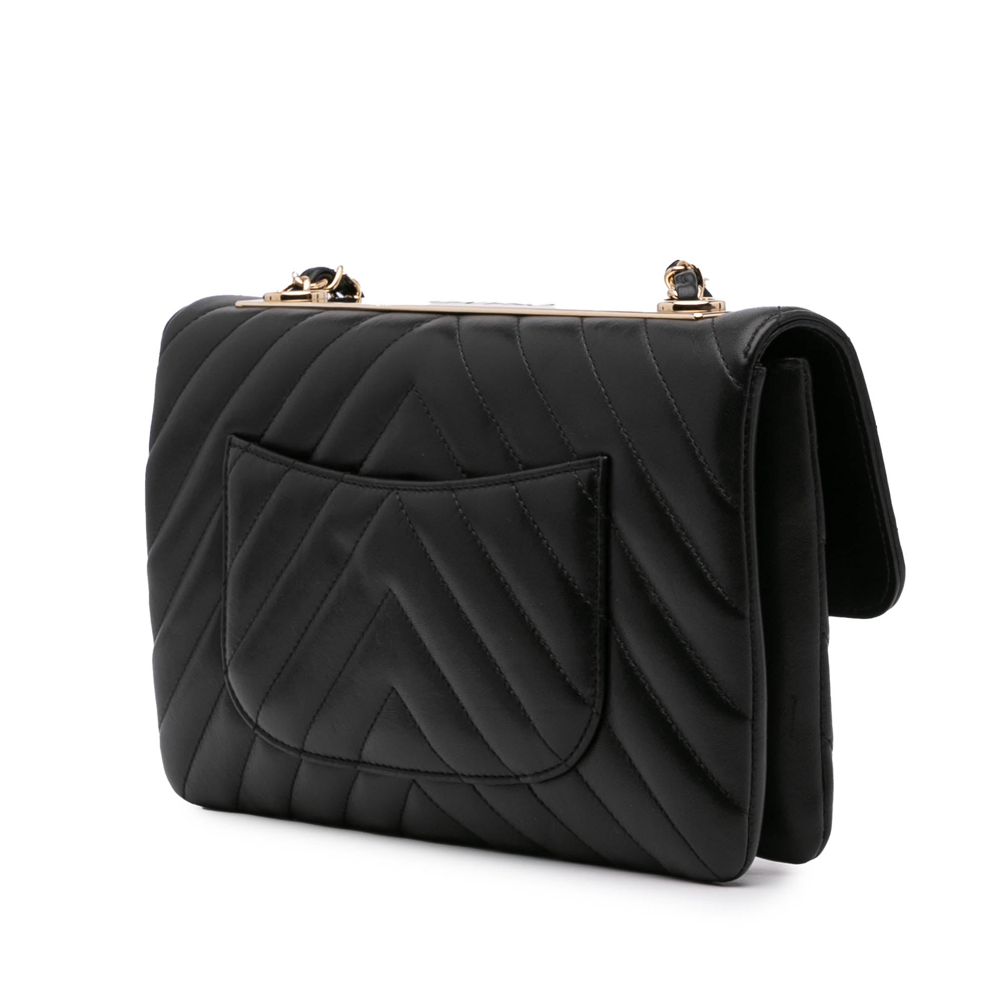 Chanel Chevron Lambskin Trendy CC Flap - image 2