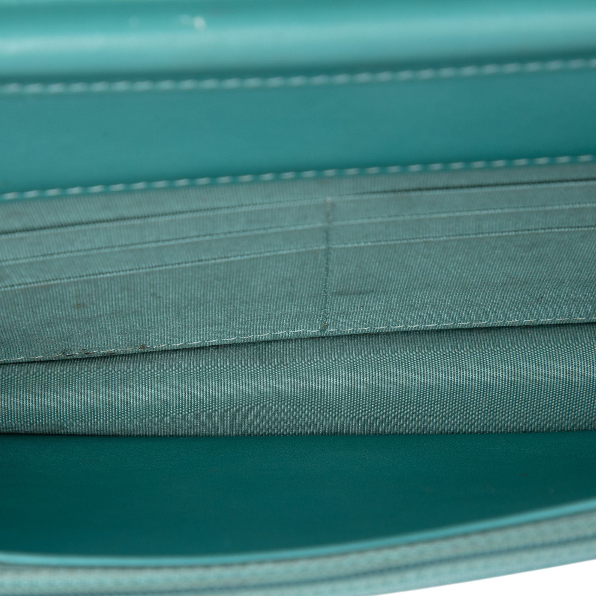 Chanel Quilted Velvet Boy Wallet On Chain - image 4