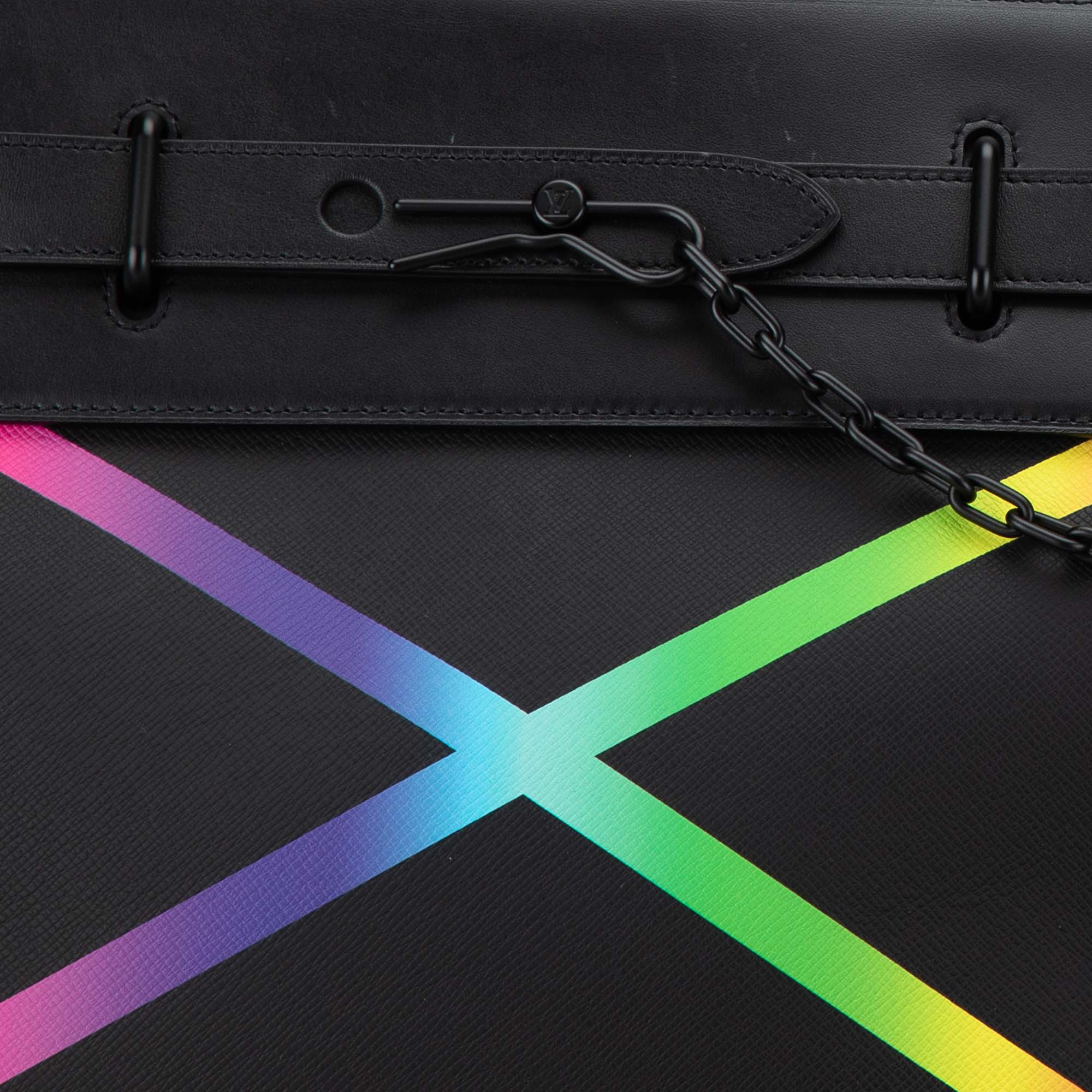 Louis Vuitton Taiga Rainbow Steamer PM - image 4