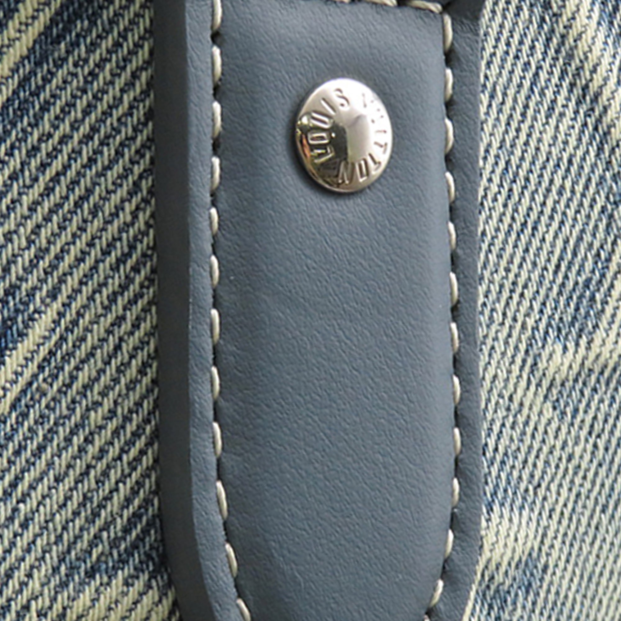 Louis Vuitton Monogram Washed Denim Weekend Tote - image 6
