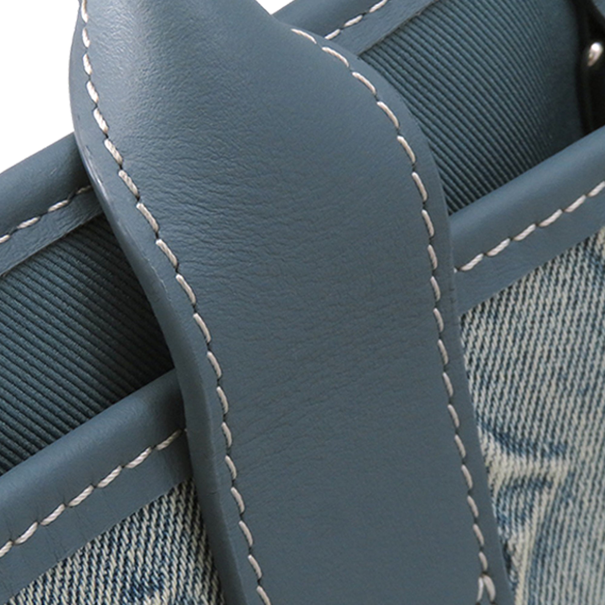 Louis Vuitton Monogram Washed Denim Weekend Tote - image 7