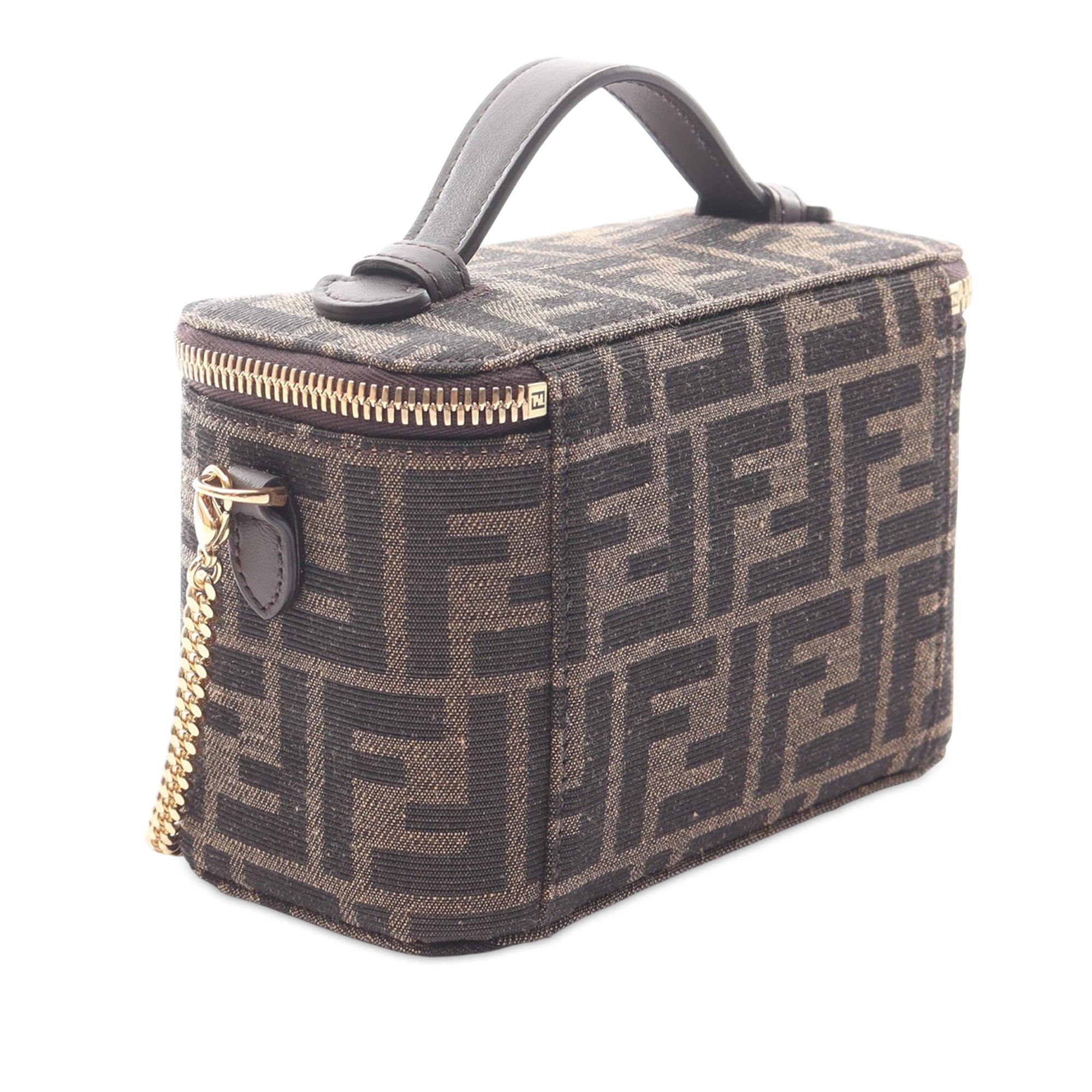 Fendi Zucca Canvas Vanity Bag - image 2