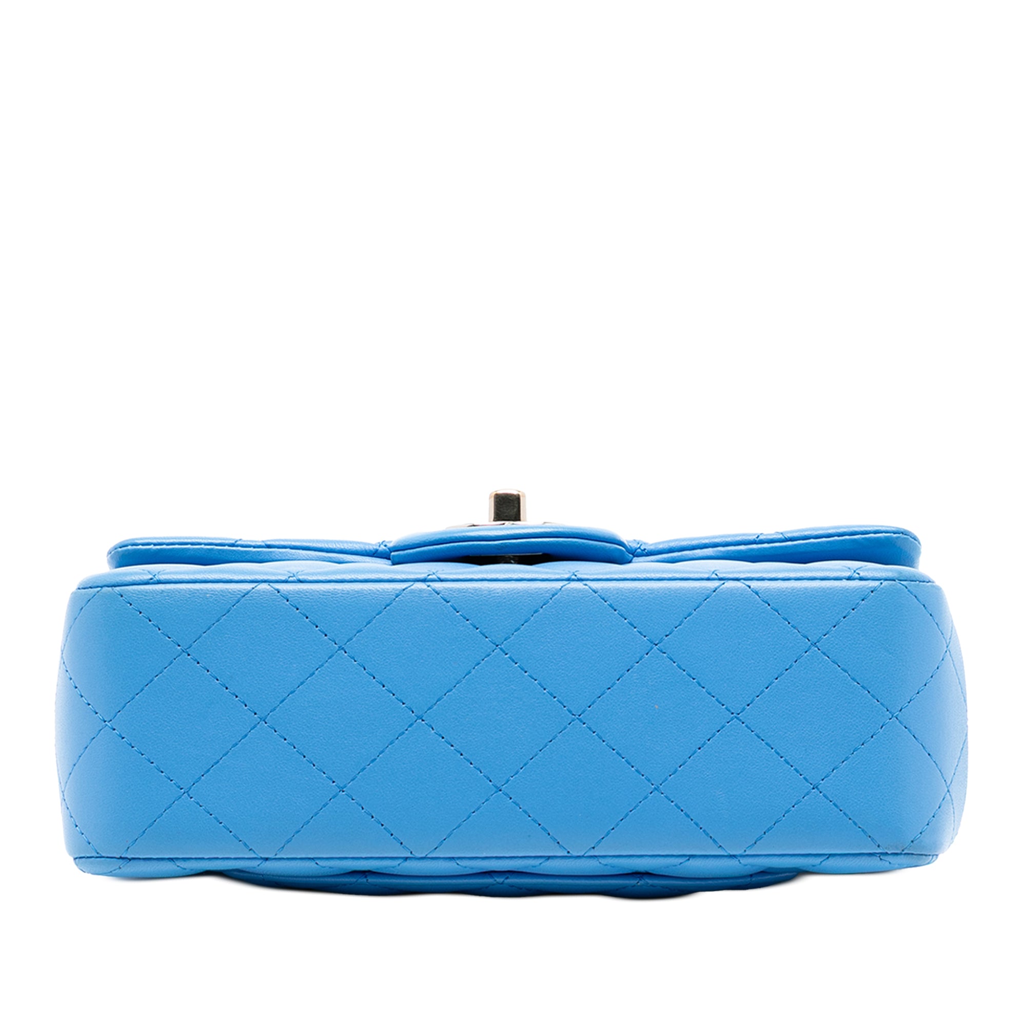 Chanel Mini Rectangular Classic Lambskin Top Handle Flap - image 3
