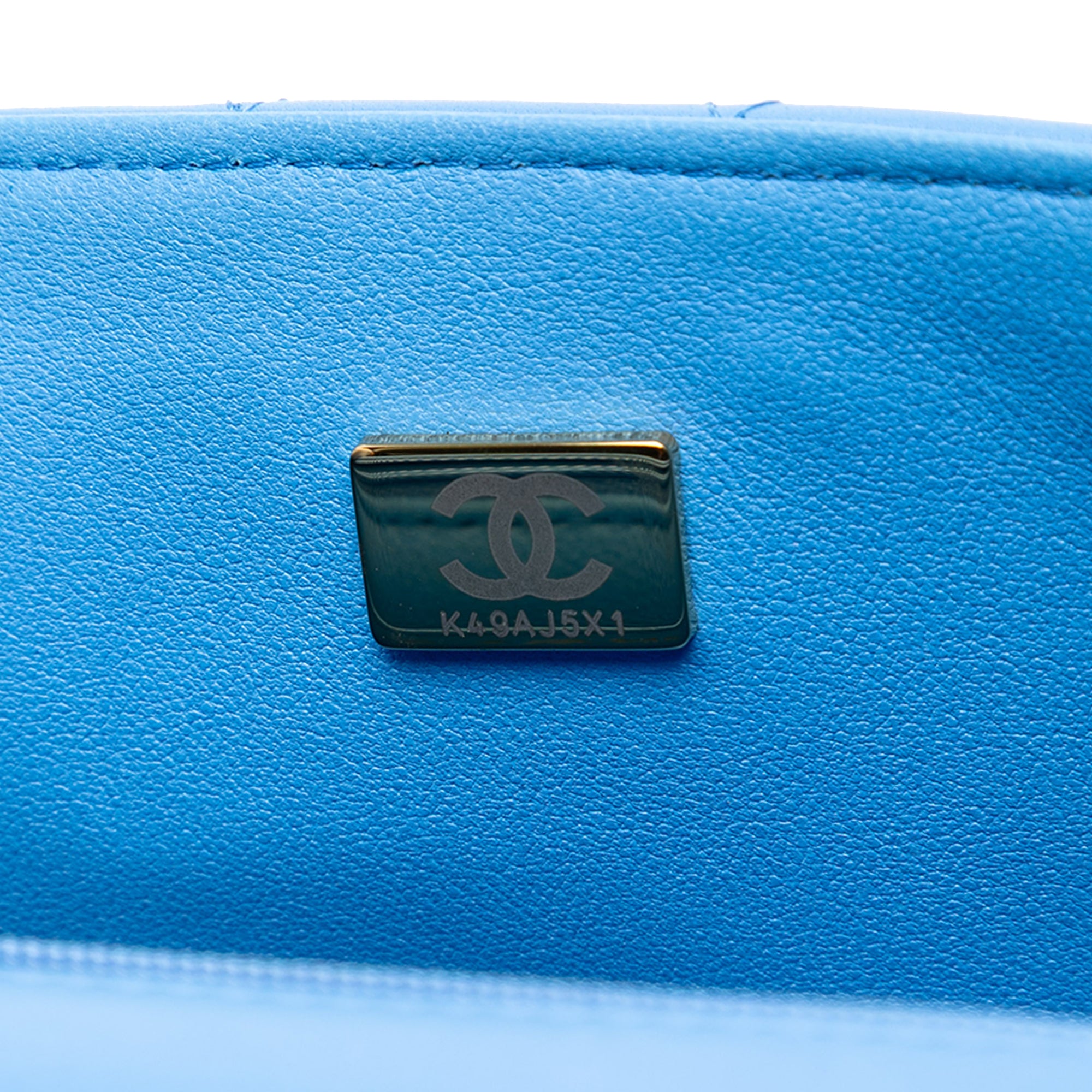 Chanel Mini Rectangular Classic Lambskin Top Handle Flap - image 6