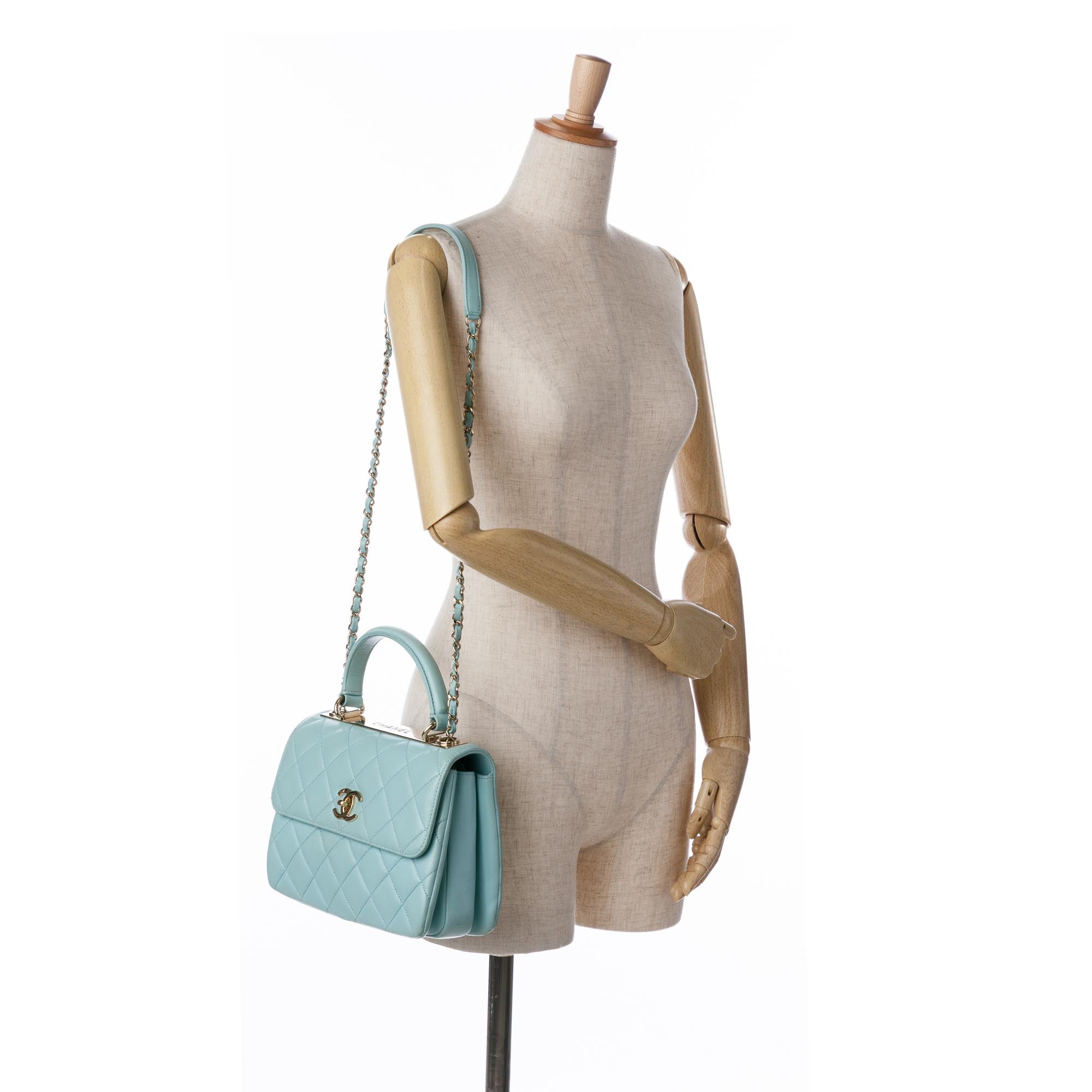 Chanel Small Quilted Lambskin Trendy CC Flap - image 13