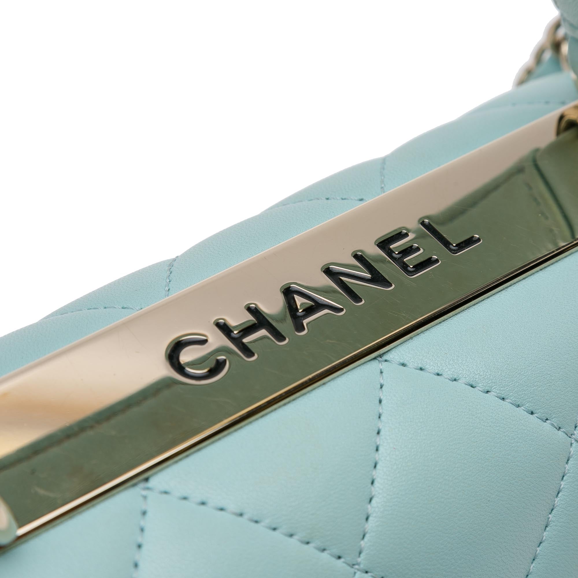 Chanel Small Quilted Lambskin Trendy CC Flap - image 8