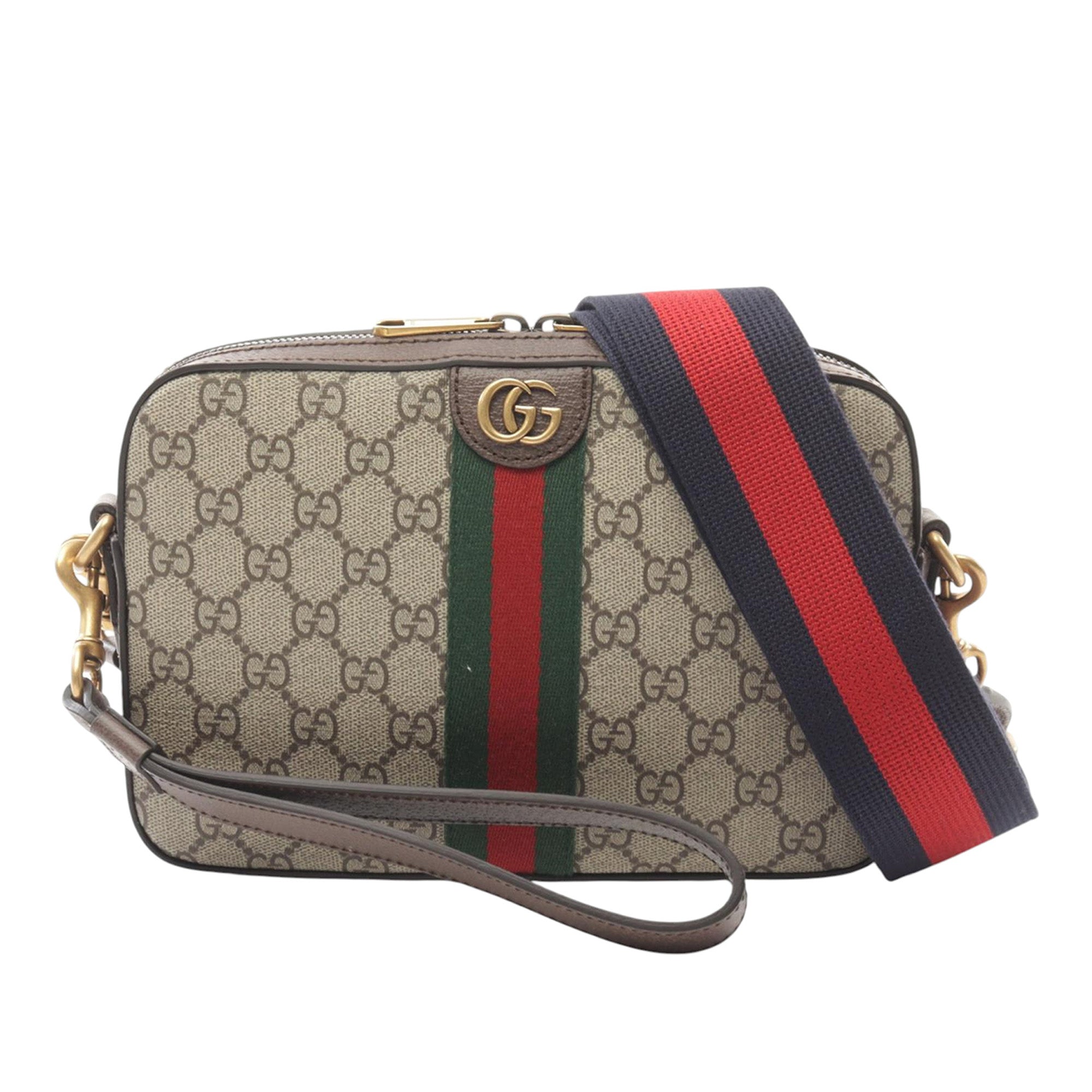 Gucci Small GG Supreme Web Ophidia Crossbody - image 1