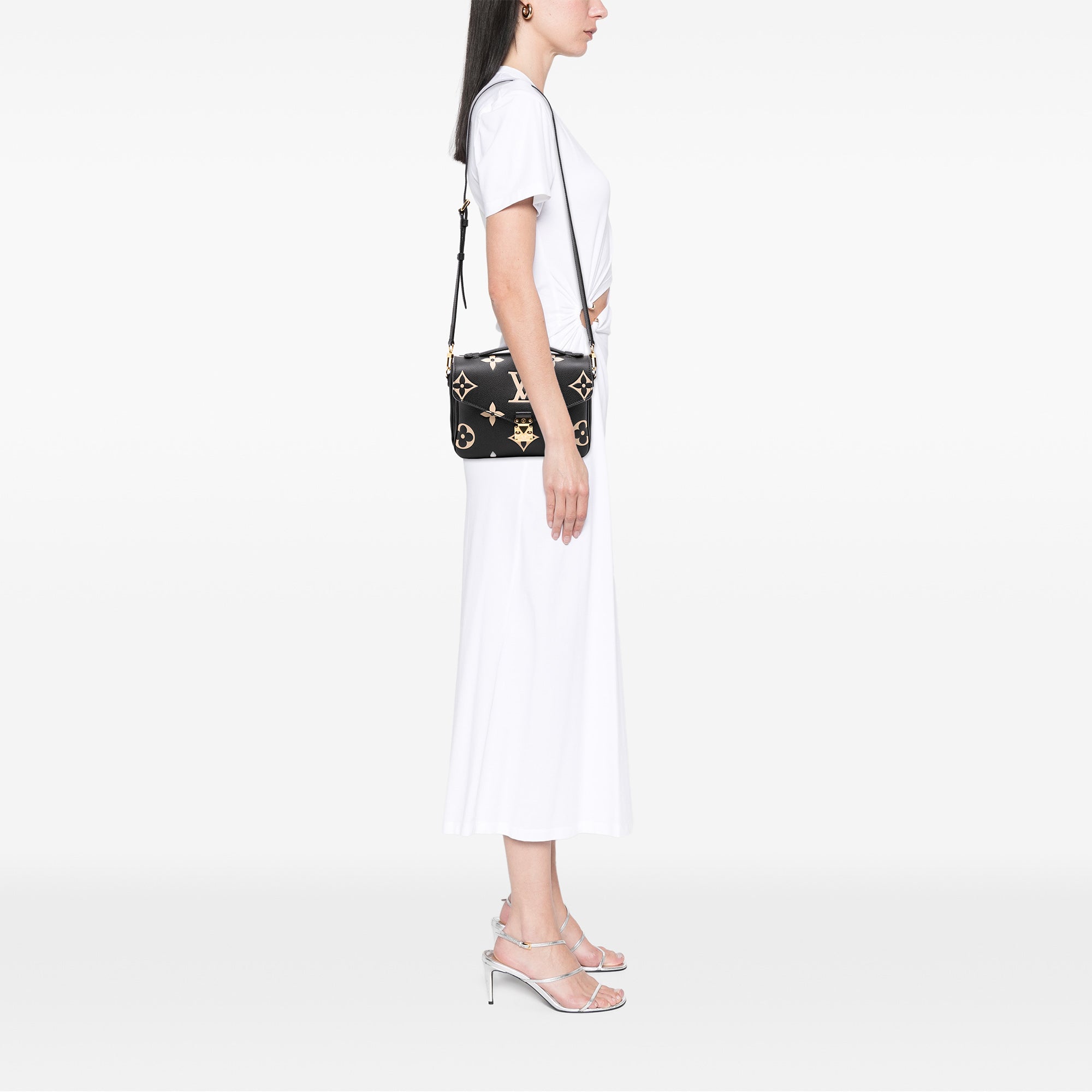 Louis Vuitton Bicolor Monogram Giant Empreinte Pochette Metis - image 9