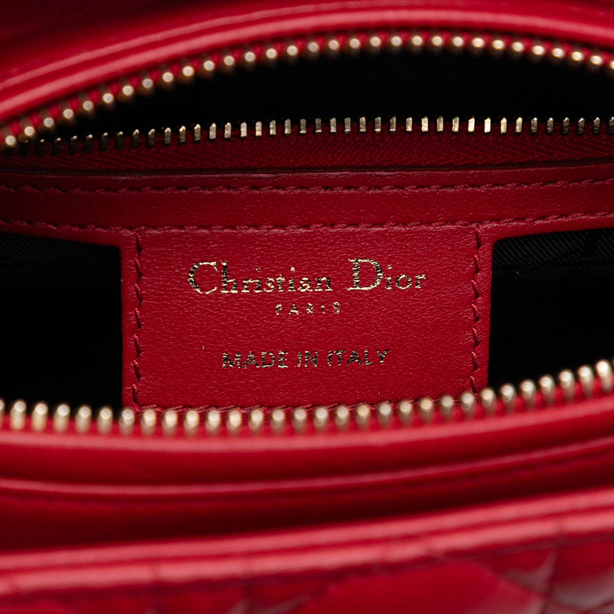 Dior Medium Lambskin Cannage Lady Dior - image 5