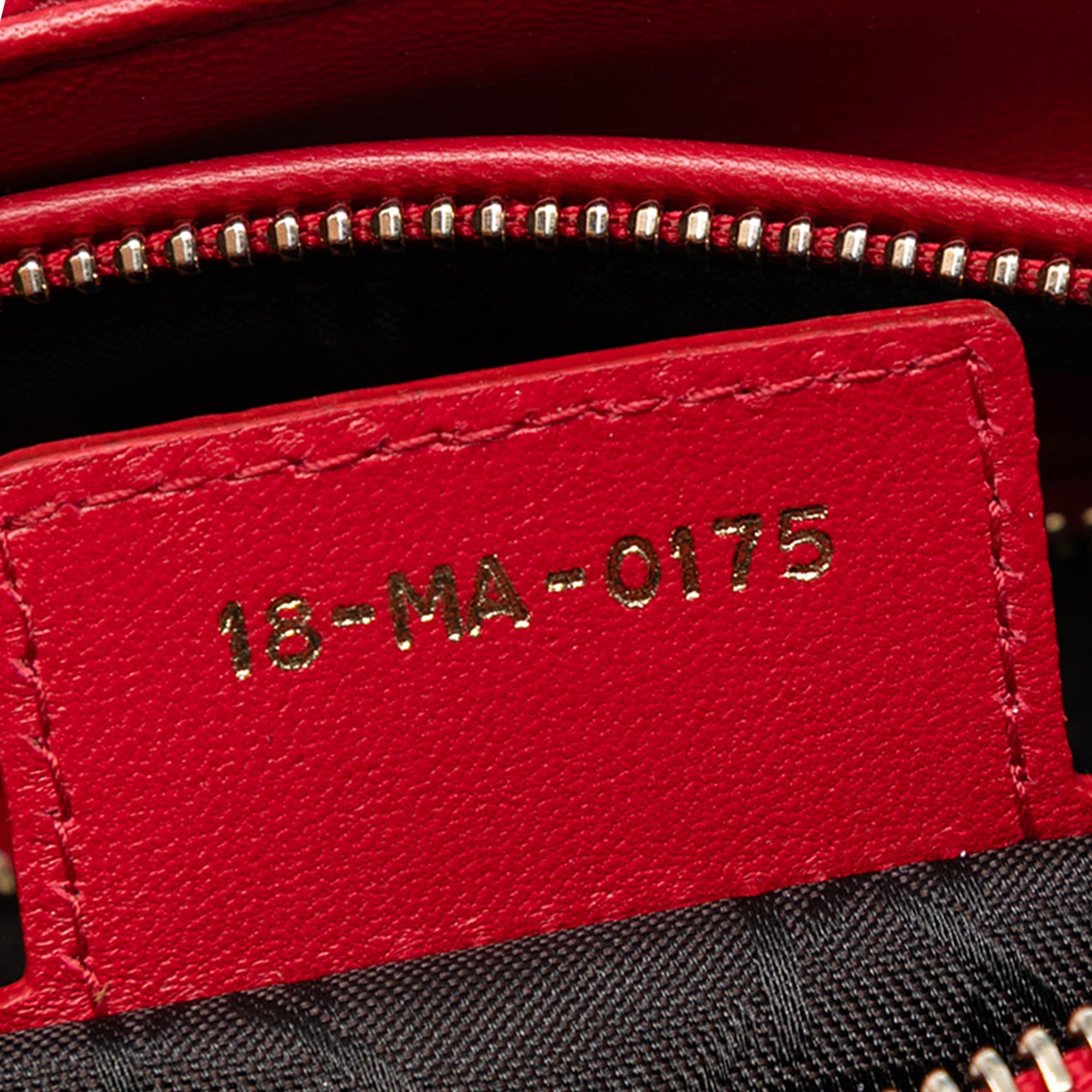 Dior Medium Lambskin Cannage Lady Dior - image 6