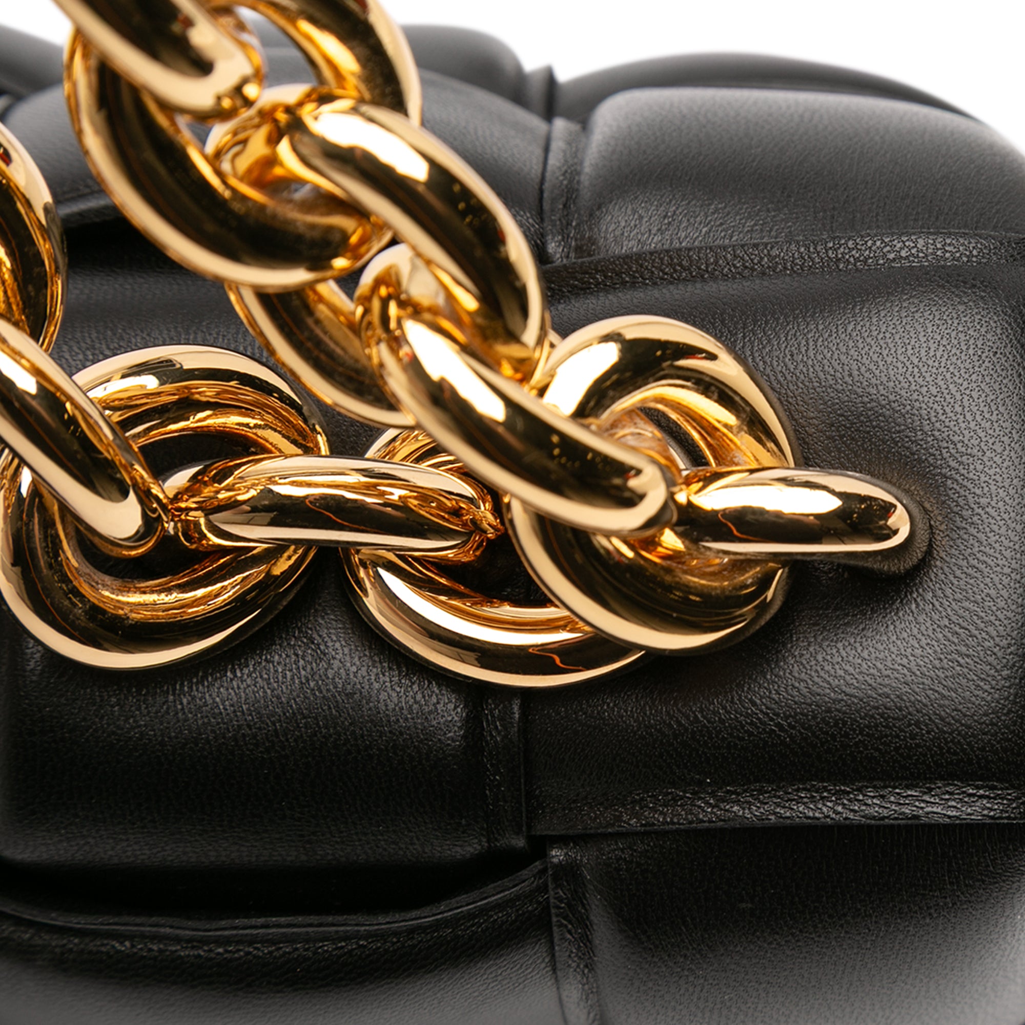 Bottega Veneta Nappa Intrecciato Padded Chain Cassette Satchel - image 9