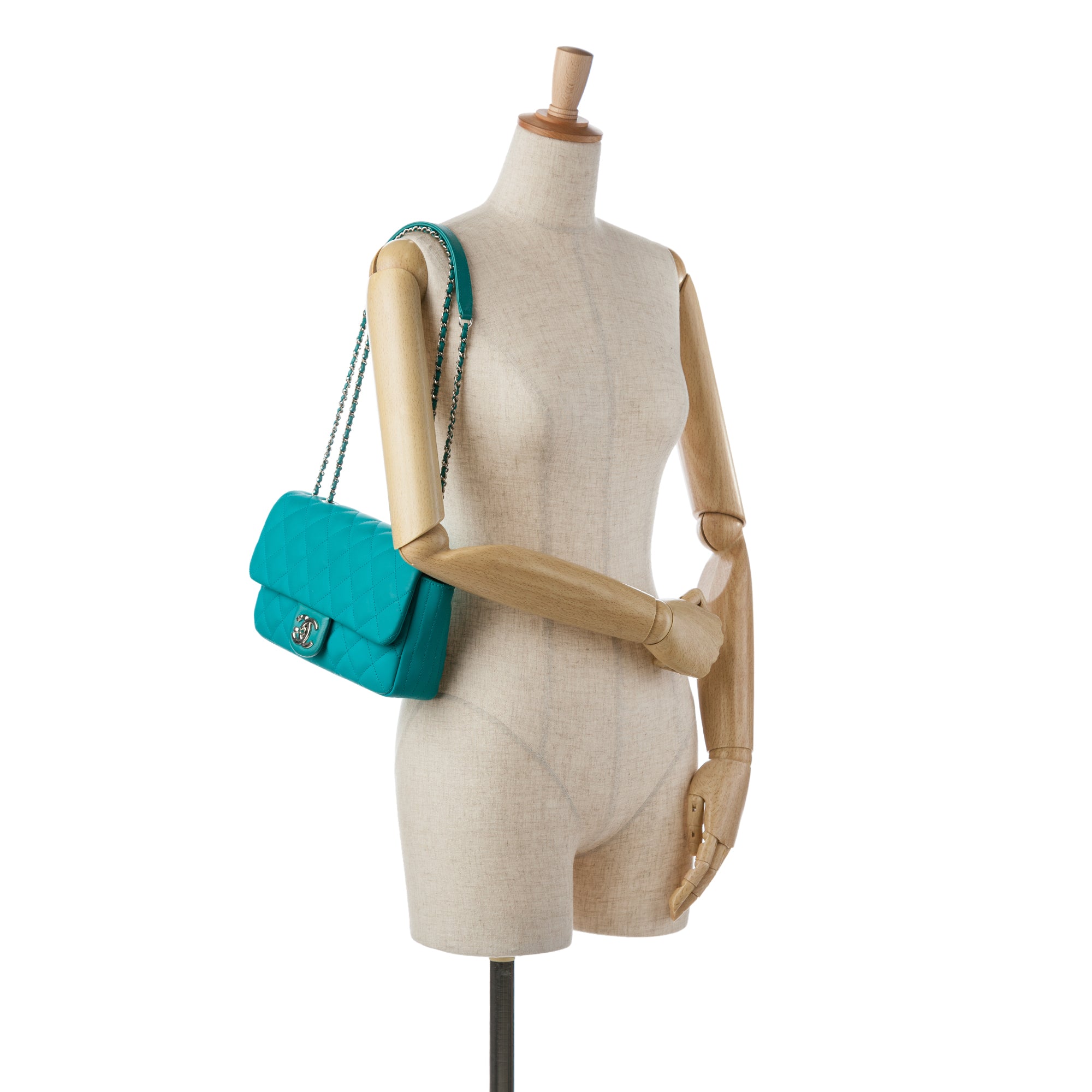 Chanel CC Quilted Calfskin Single Flap - image 12