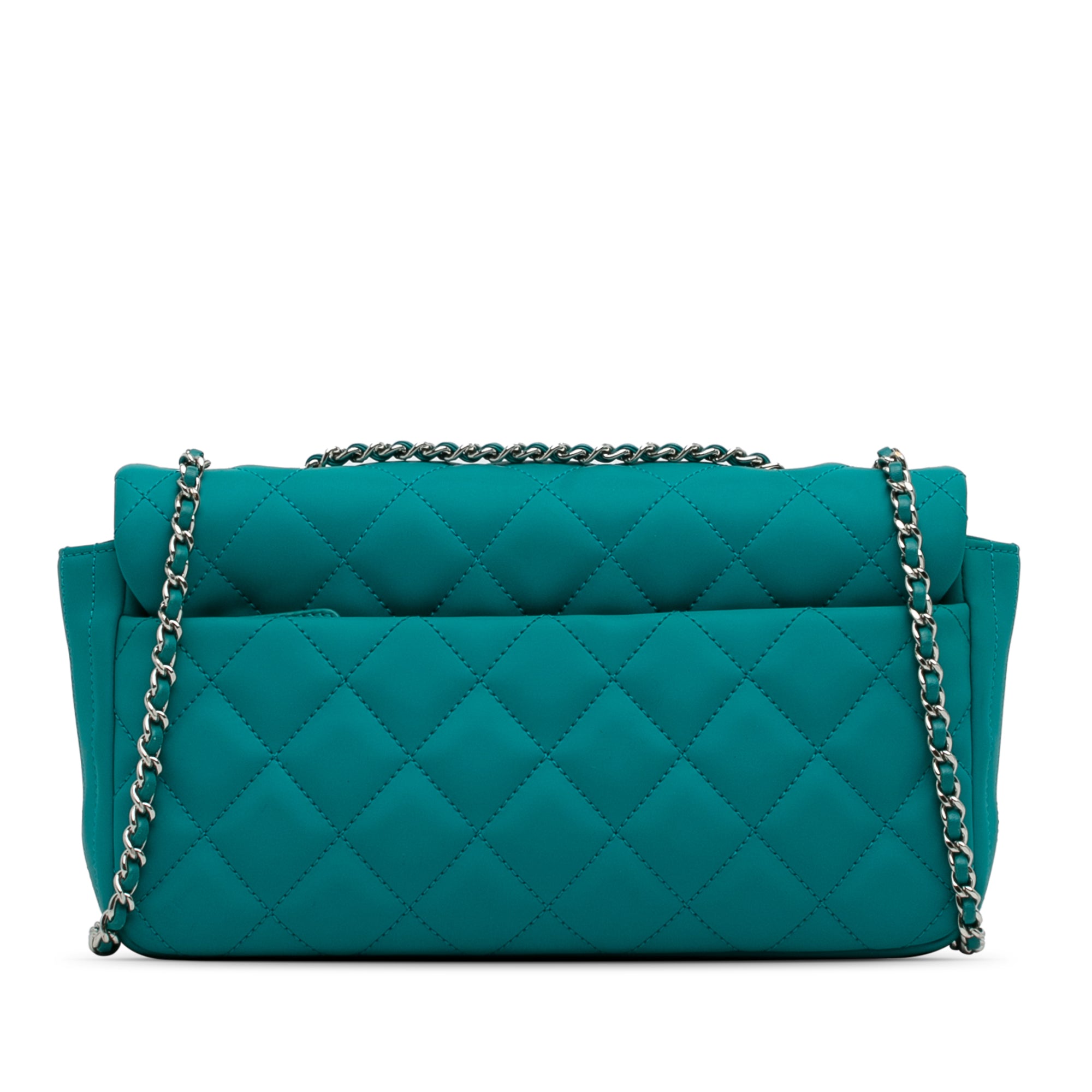 Chanel CC Quilted Calfskin Single Flap - image 3