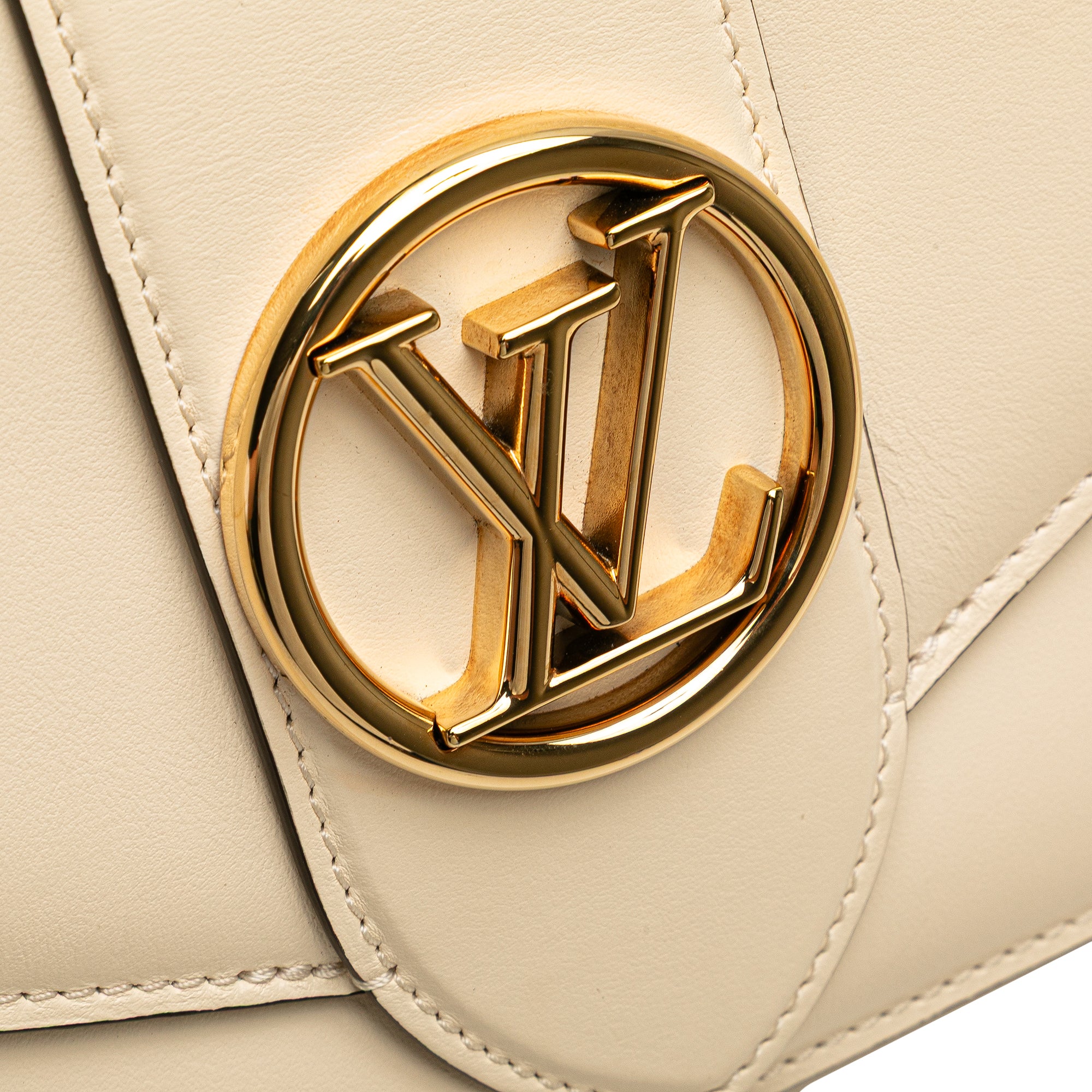 Louis Vuitton Calfskin LV Pont 9 Soft MM - image 9