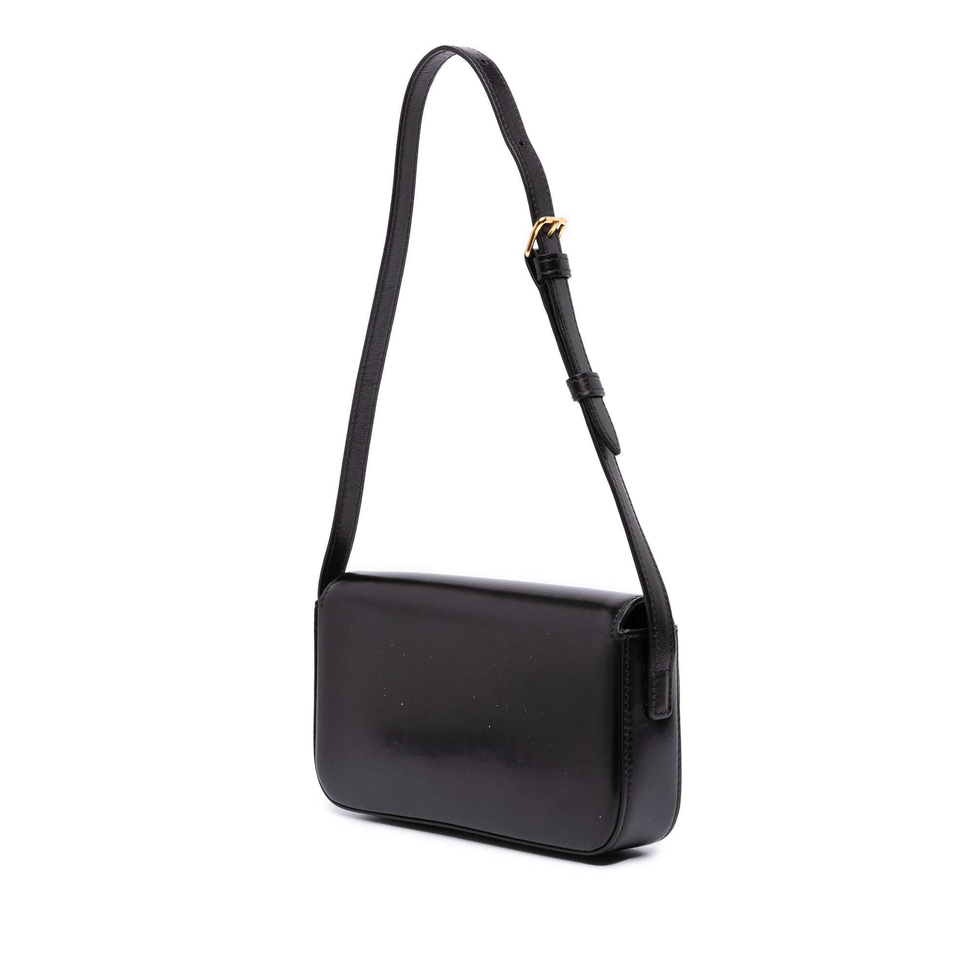 Celine Shiny Calfskin Claude Shoulder Bag - image 2