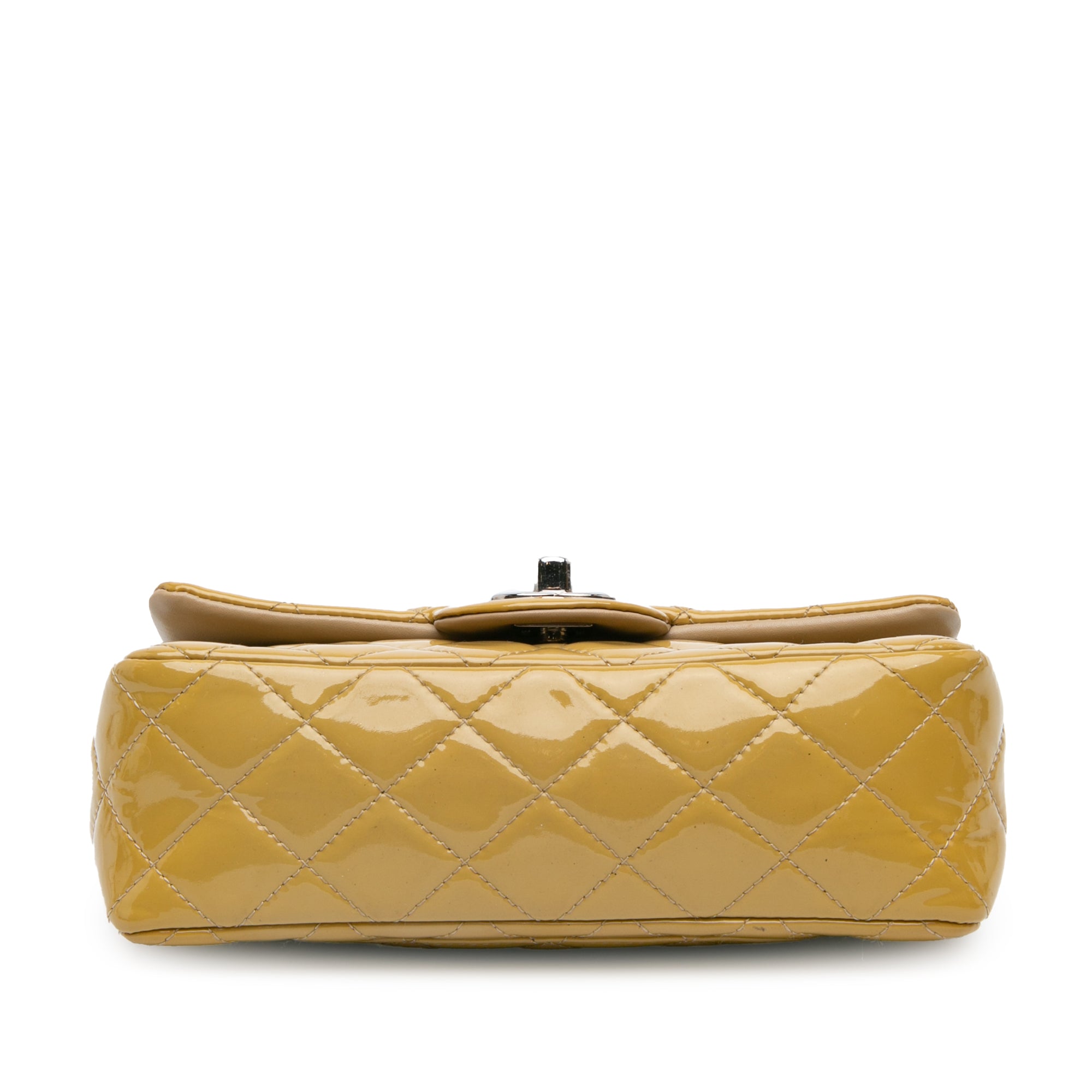 Chanel Mini Rectangular Classic Patent Single Flap - image 3