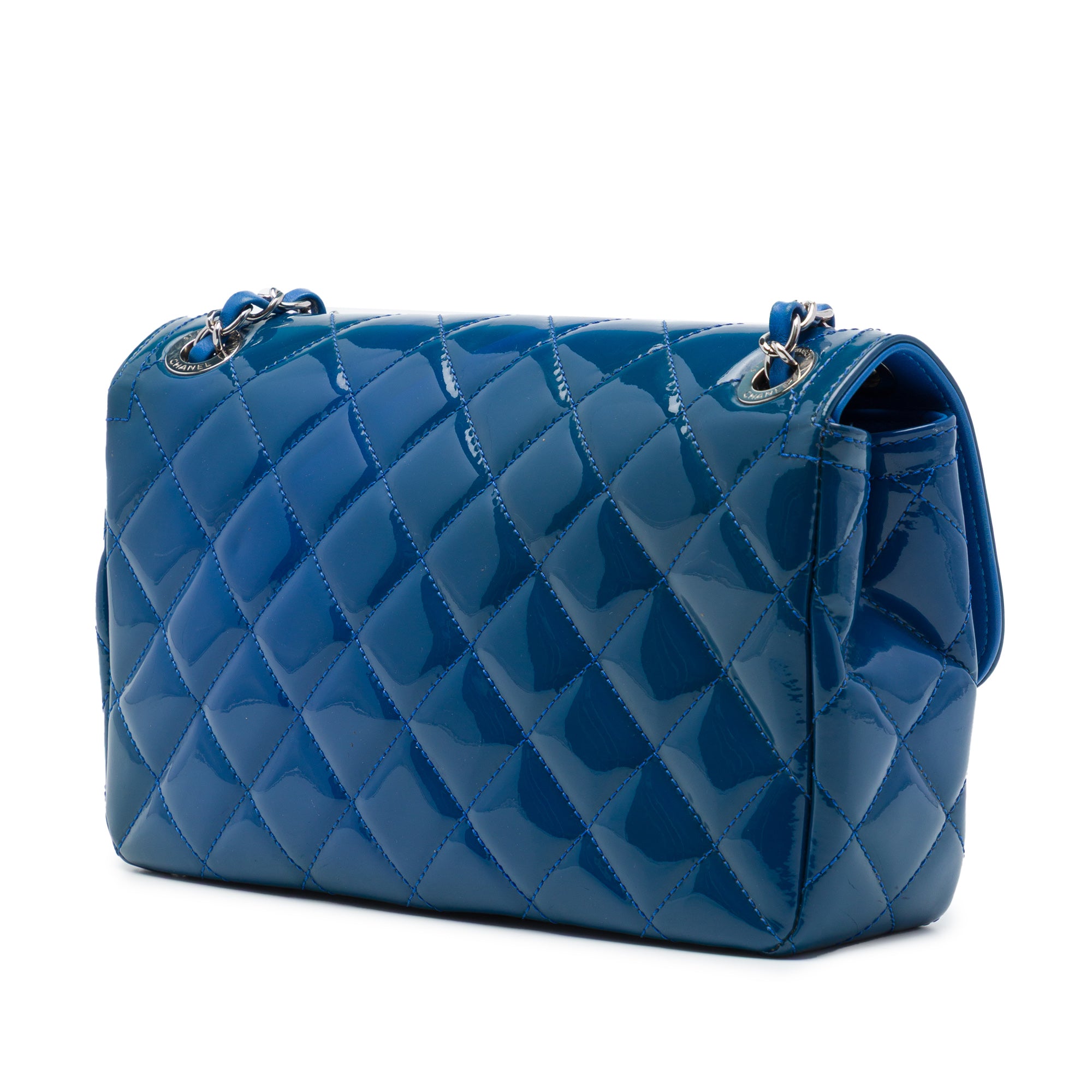 Chanel Medium Quilted Patent Coco Shine Flap - image 2