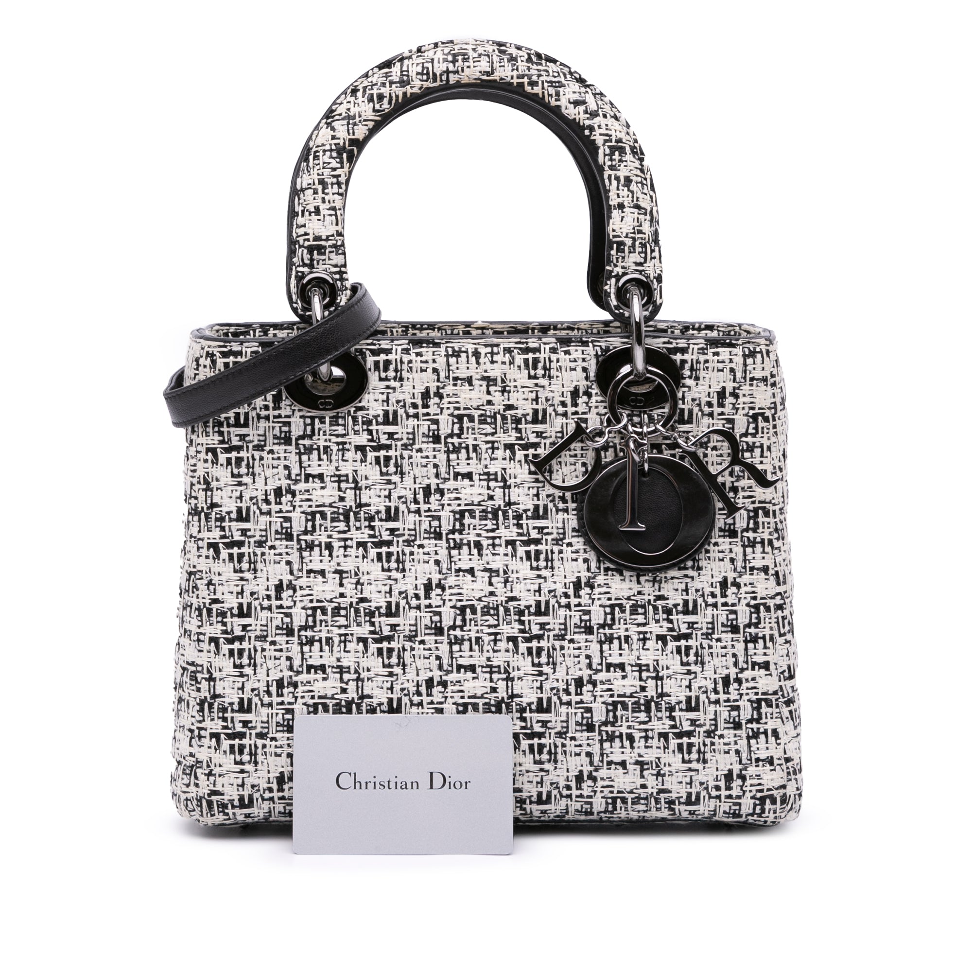Dior Medium Tweed Lady Dior - image 11