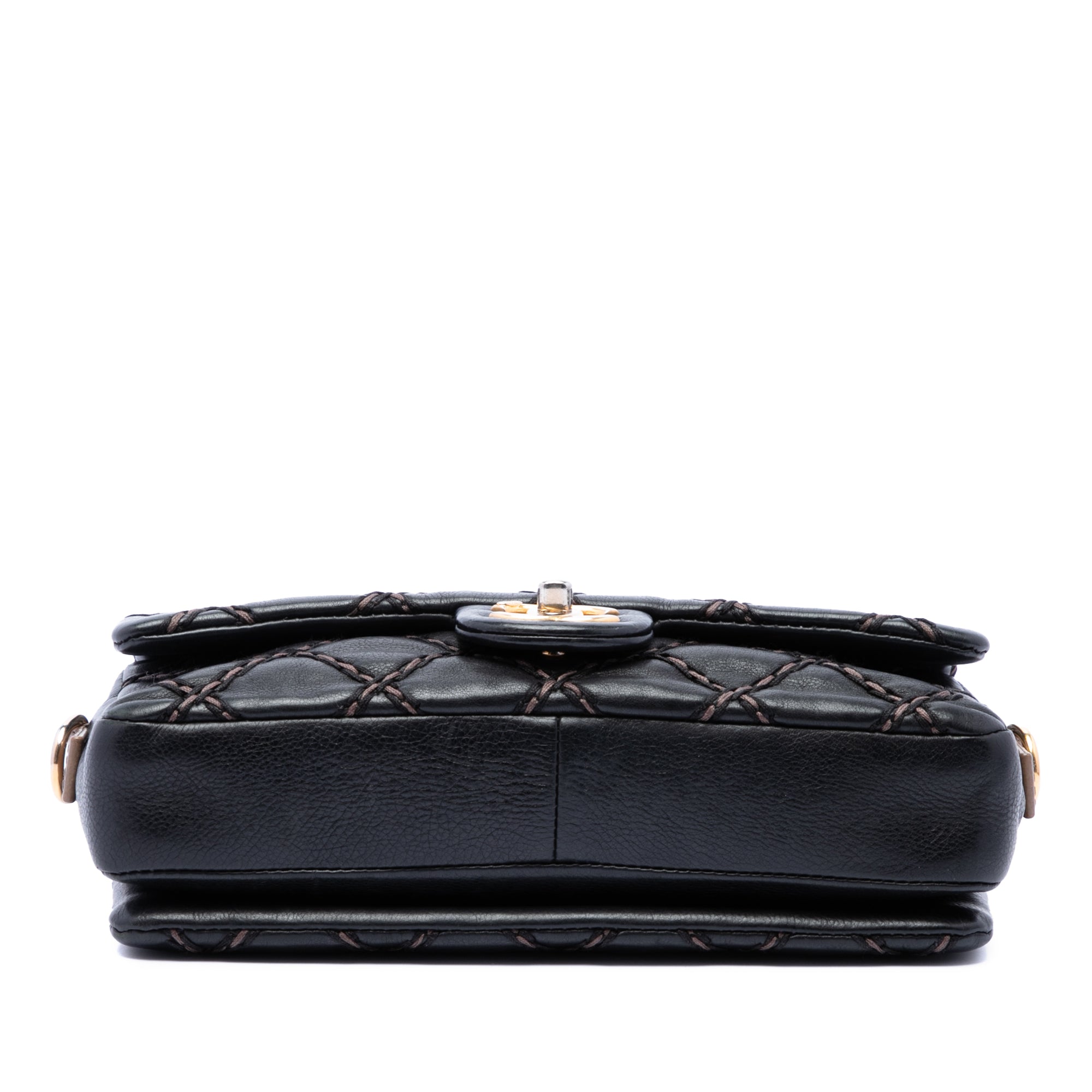 Chanel Paris Dallas Small Quilted Calfskin Chic Stitch Flap - image 3