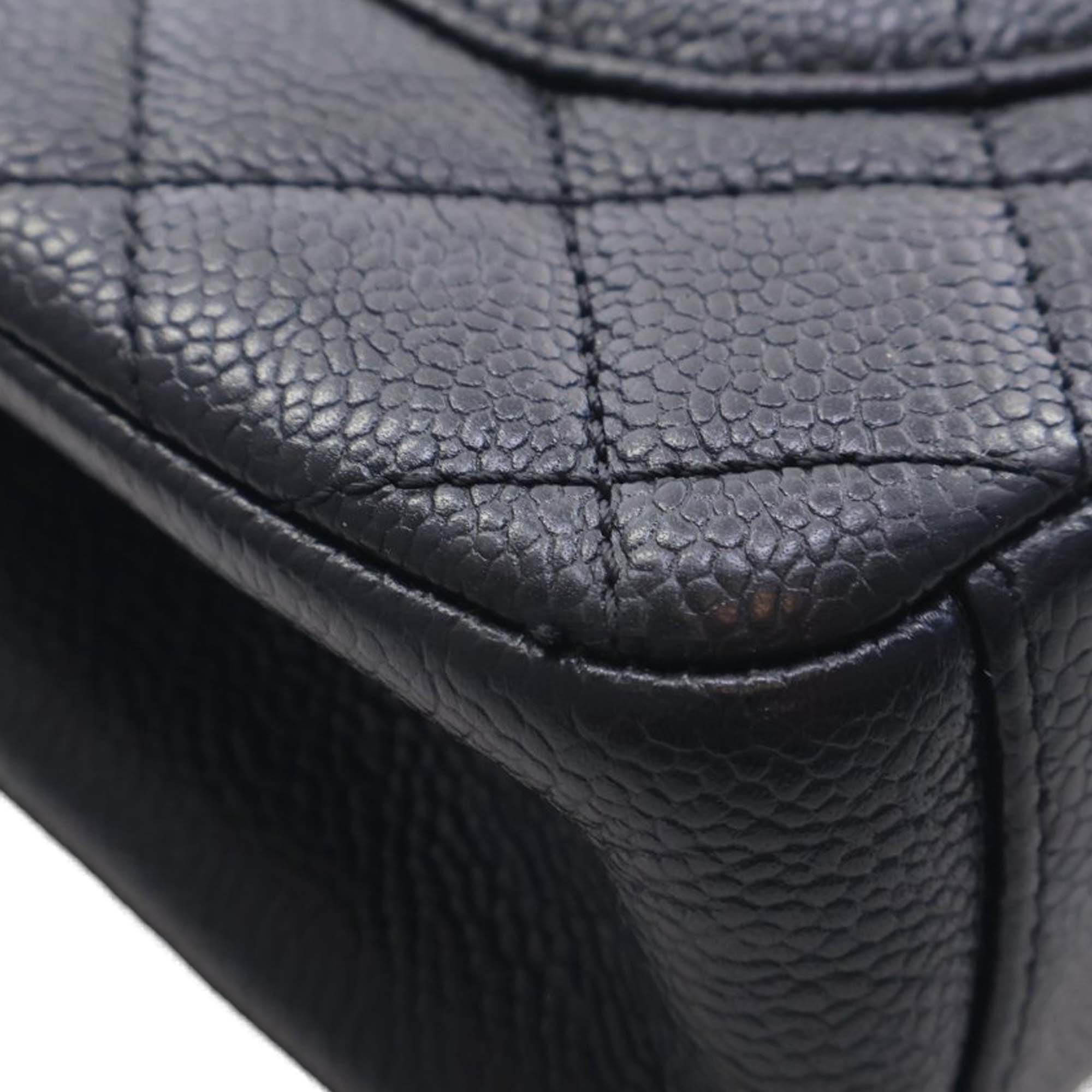 Chanel Medium Quilted Caviar CC Filigree Flap - image 11