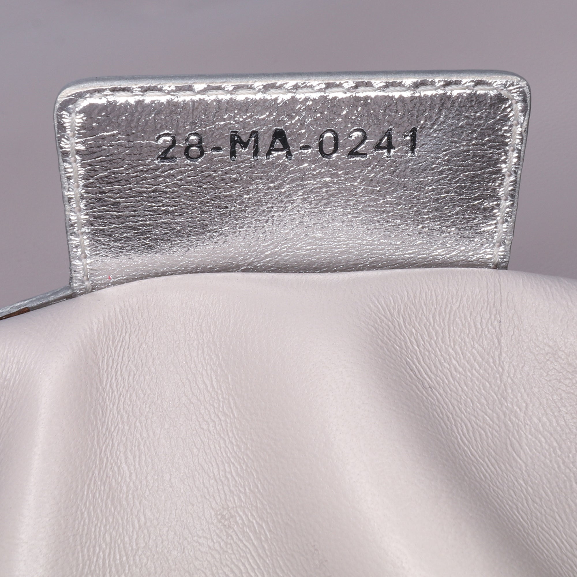 Dior Medium Metallic Calfskin Cannage Supple Caro Bag - image 6