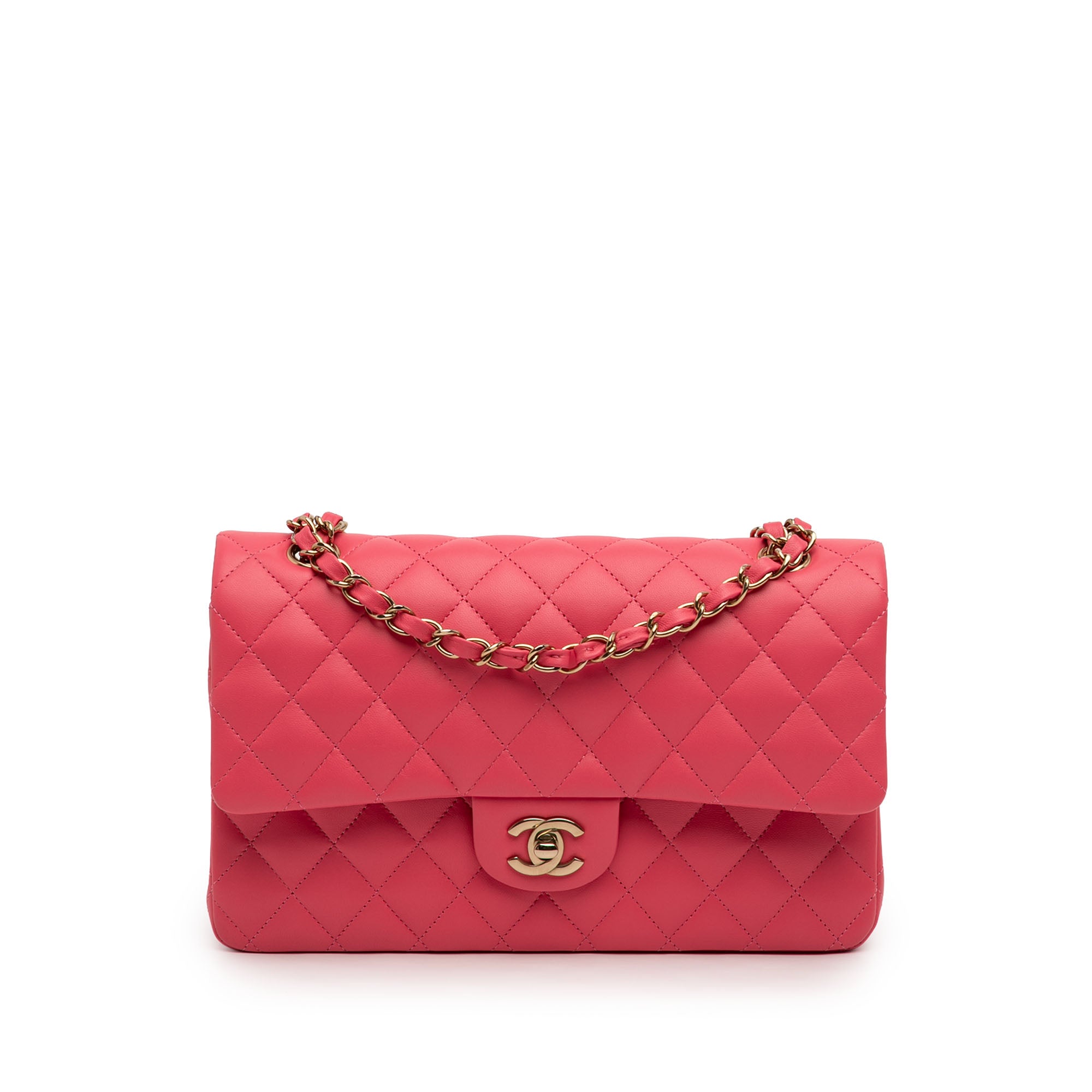 Chanel Medium Classic Lambskin Double Flap - image 1
