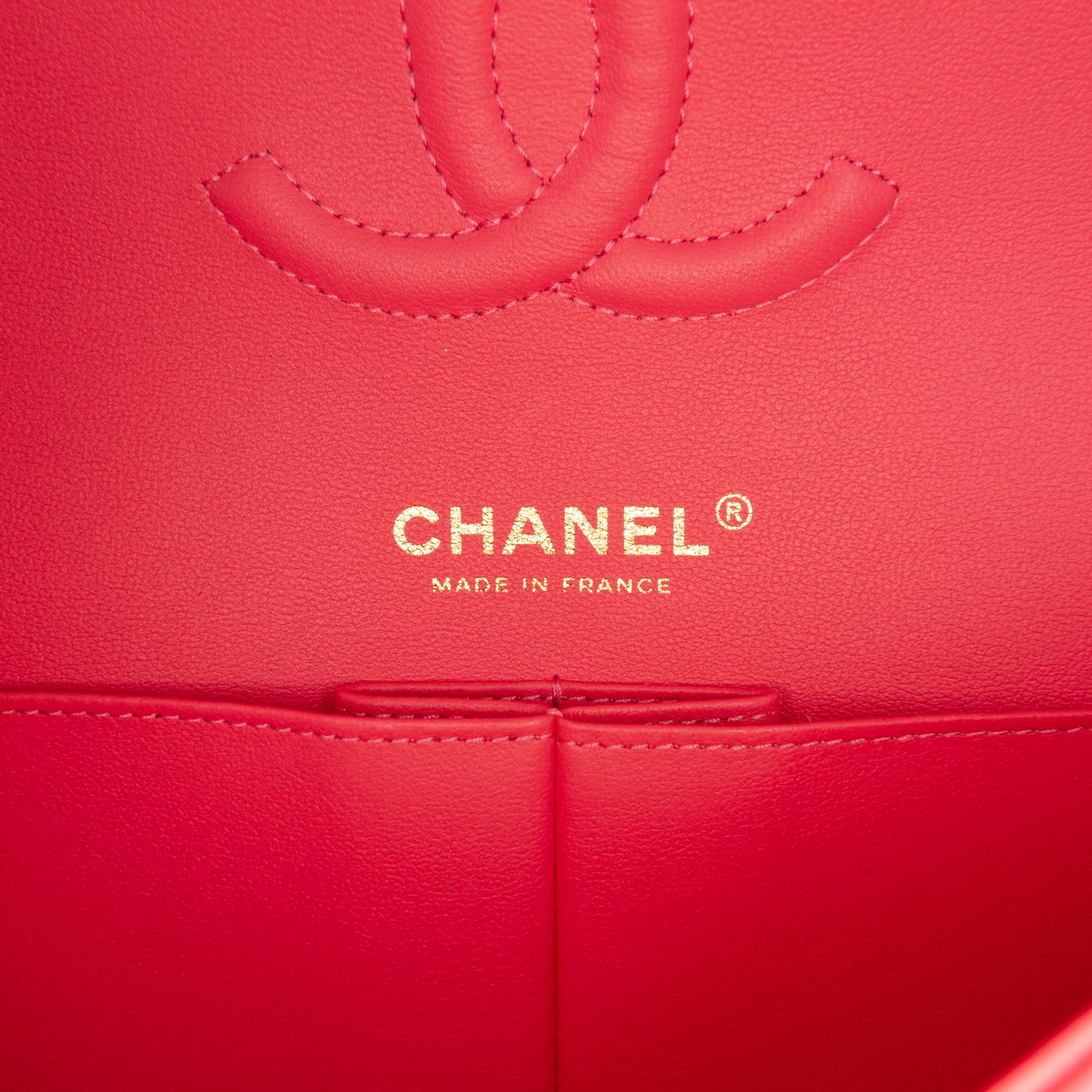 Chanel Medium Classic Lambskin Double Flap - image 5