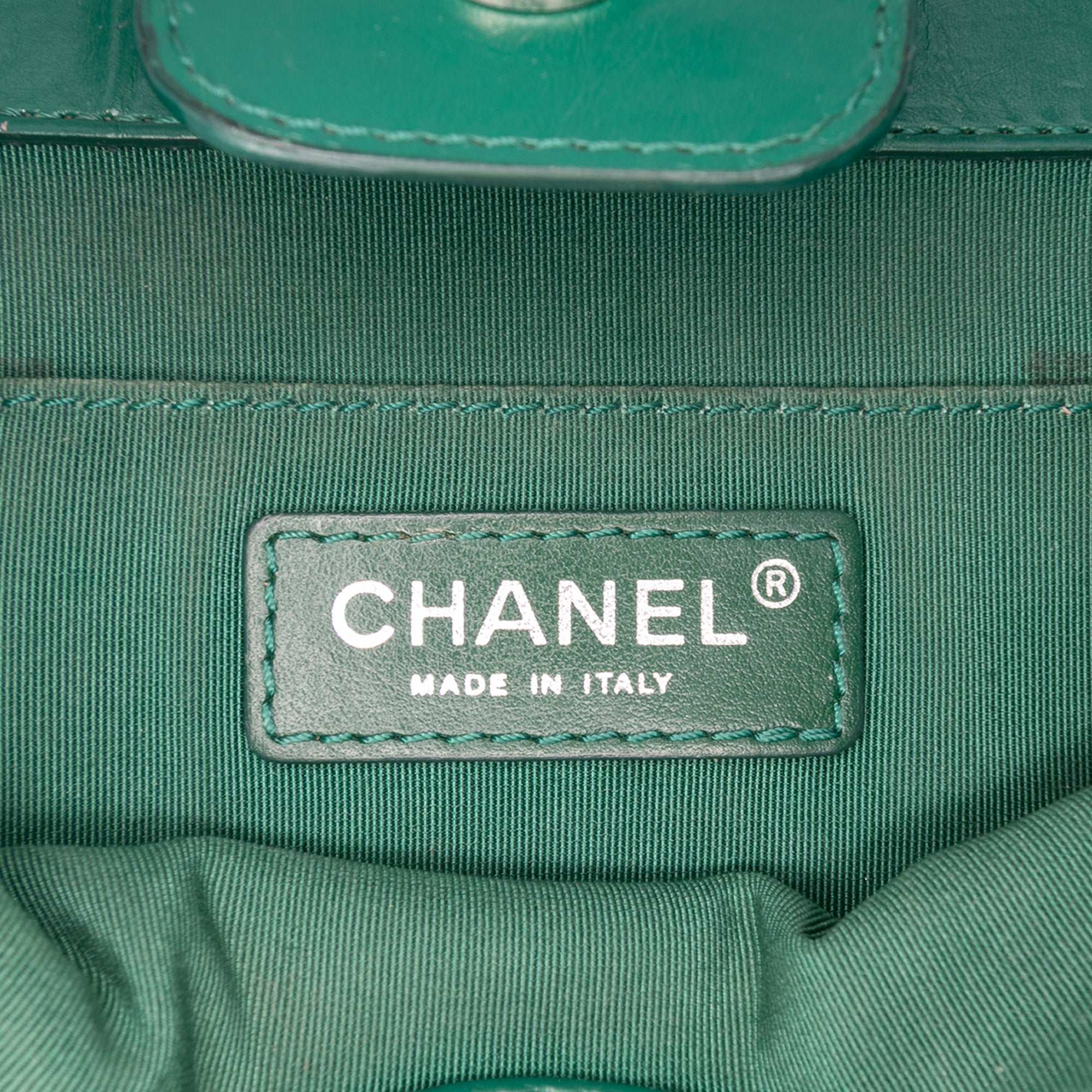 Chanel CC Quilted Crinkled Calfskin Front Pocket Crossbody - image 5