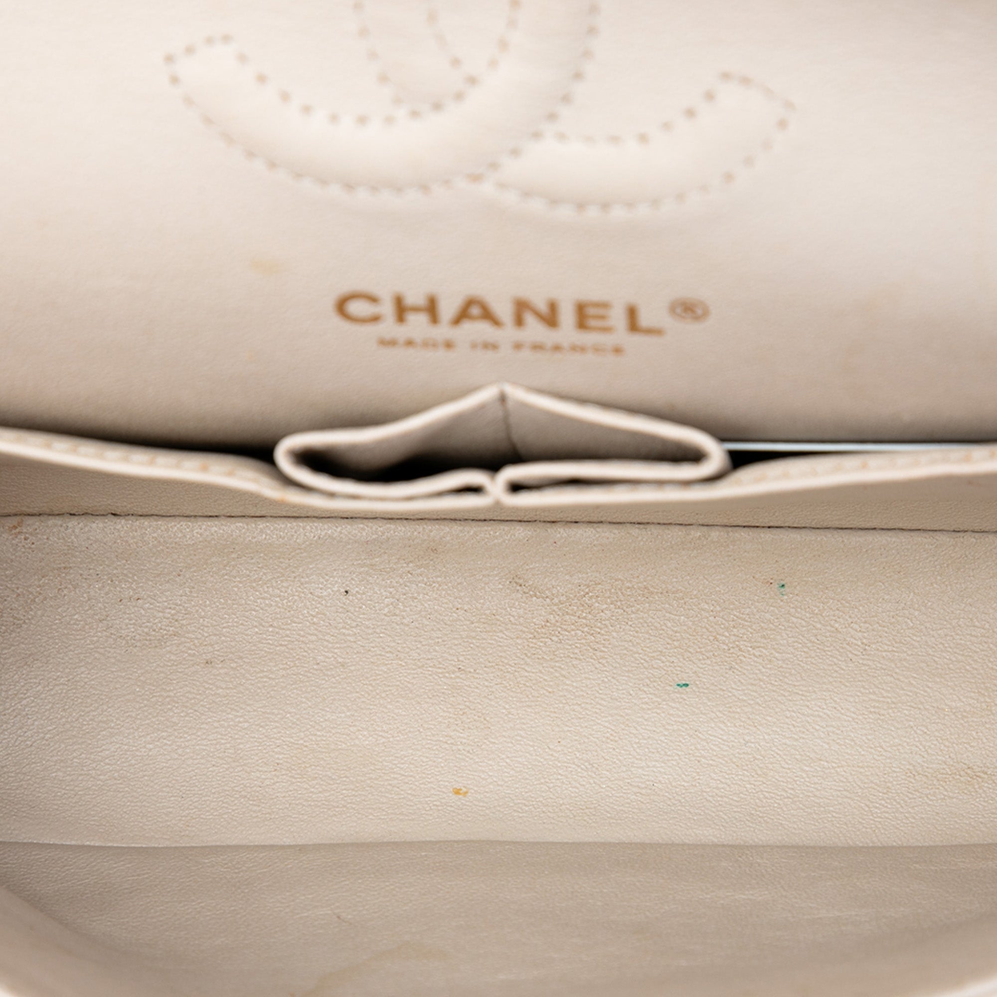 Chanel Small Classic Chevron Caviar Double Flap - image 4