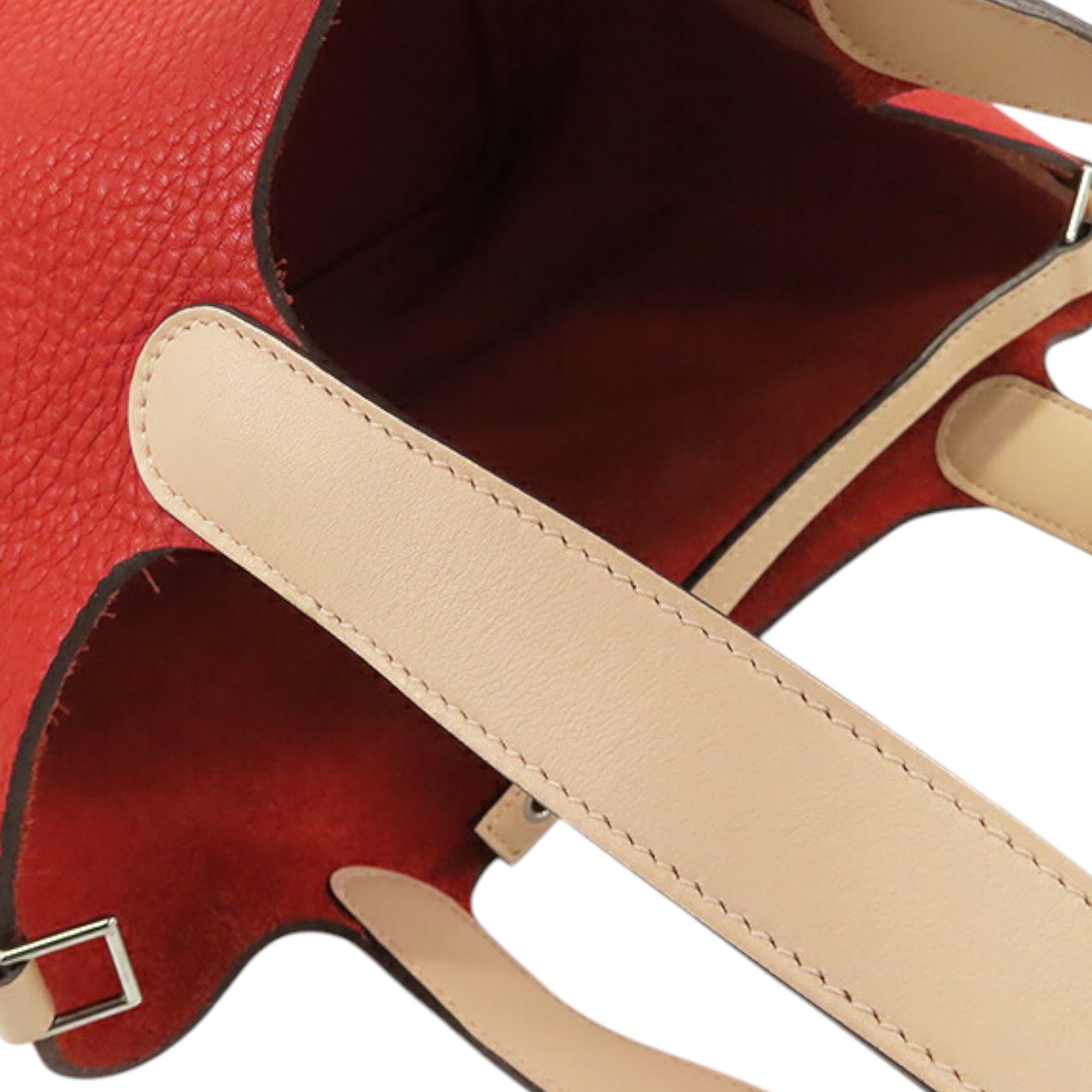 Hermès Bicolor Clemence and Swift Picotin Lock 22 - image 4