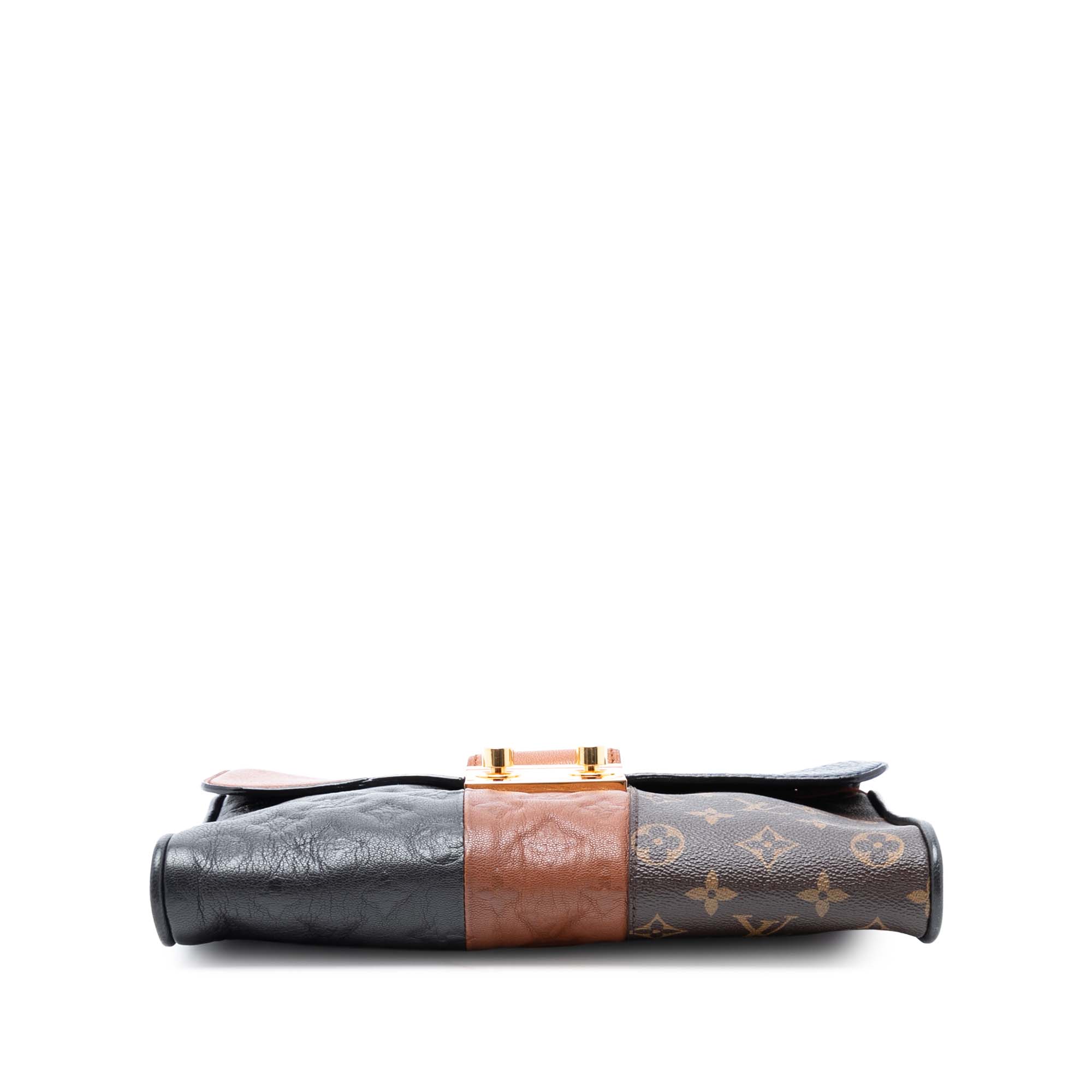 Louis Vuitton Limited Edition Monogram Blocks Pochette Plate Shoulder Bag - image 3