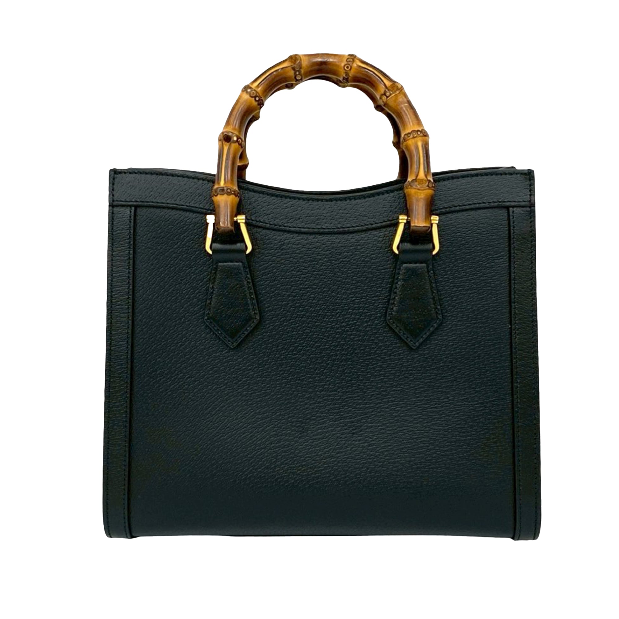 Gucci Medium Calfskin Bamboo Diana Satchel - image 2